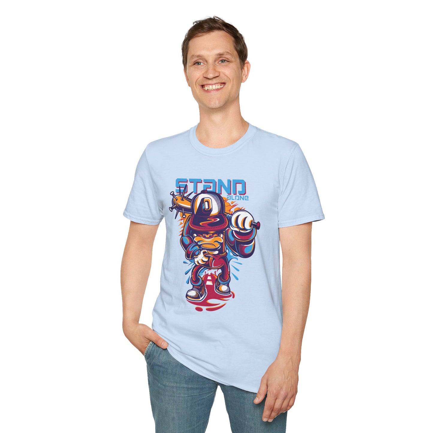 Cartoon T Shirt, Animation Design Shirt, Art Design T-Shirt, T Shirt with Graphic Design 119