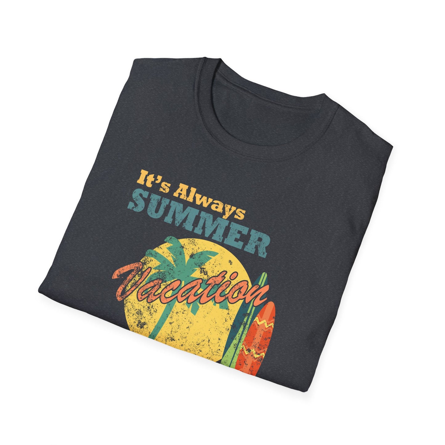 Summer T-Shirt, Summer Design Shirts, Art Tee Shirt with Summer Design - 1