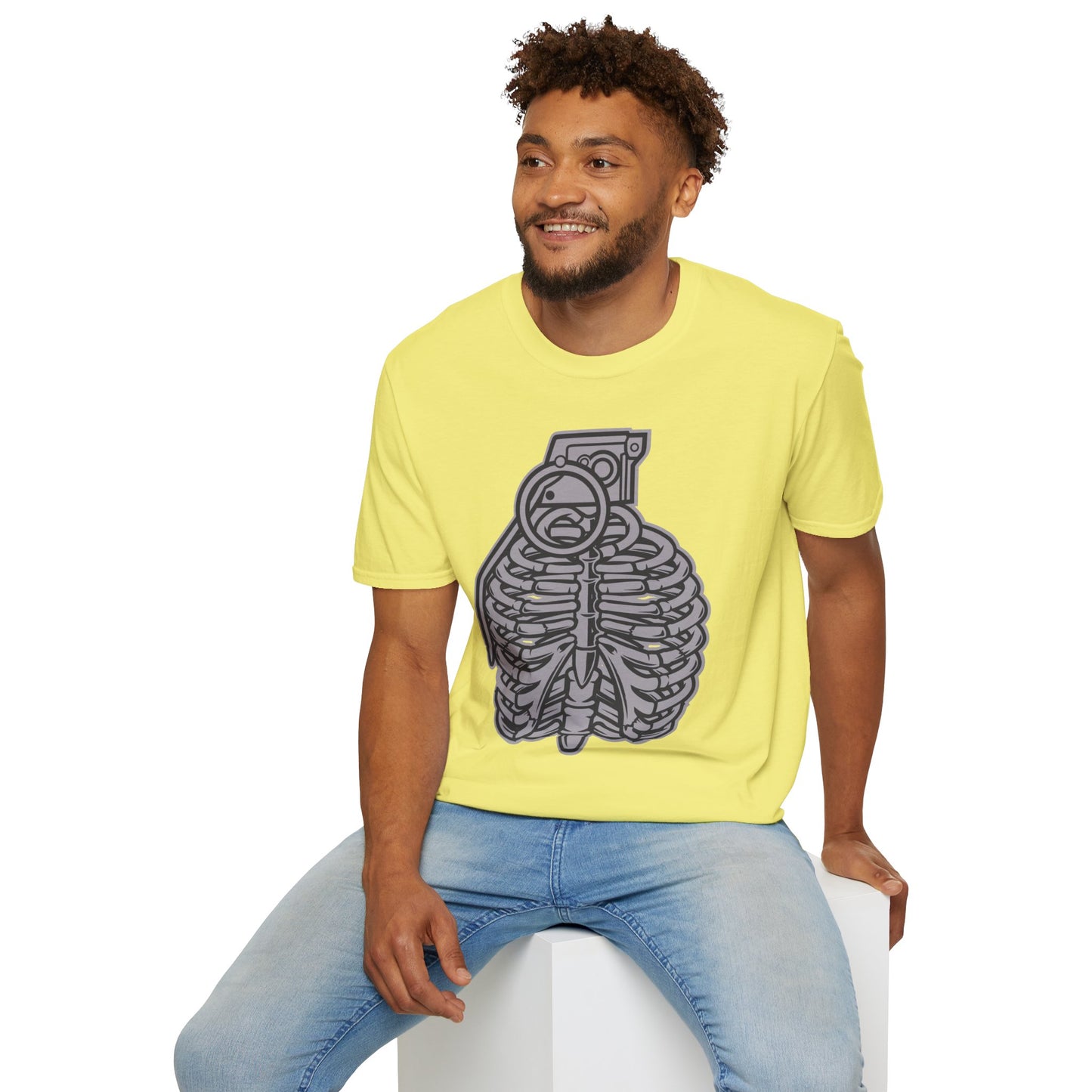Cartoon T Shirt Animation T Shirt Funny Tee Shirt Unisex Gildan Softstyle 64000 Cotton