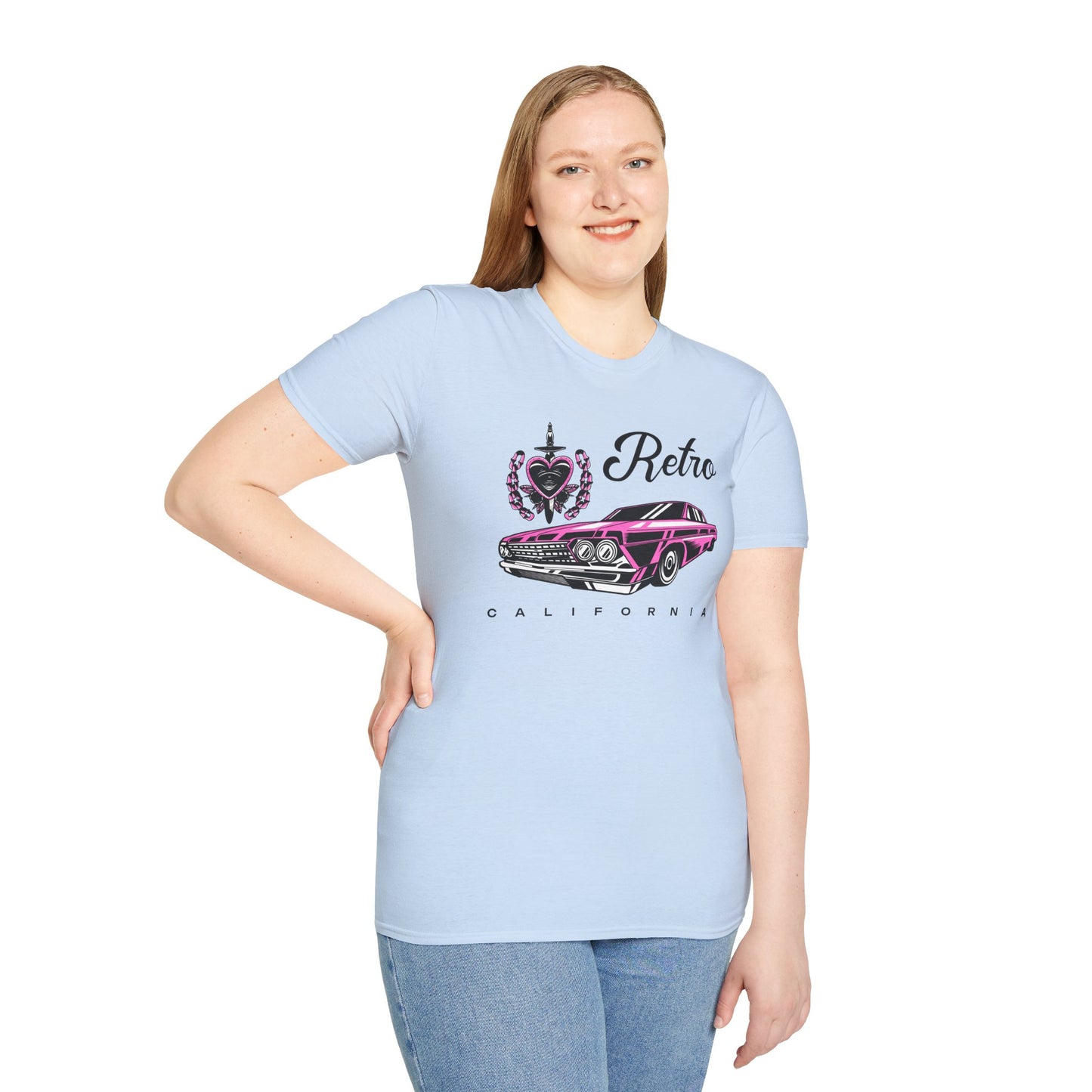 Retro T Shirt, Retro Design Shirt, Retro Art Tee Shirt, T-shirt with Retro Style