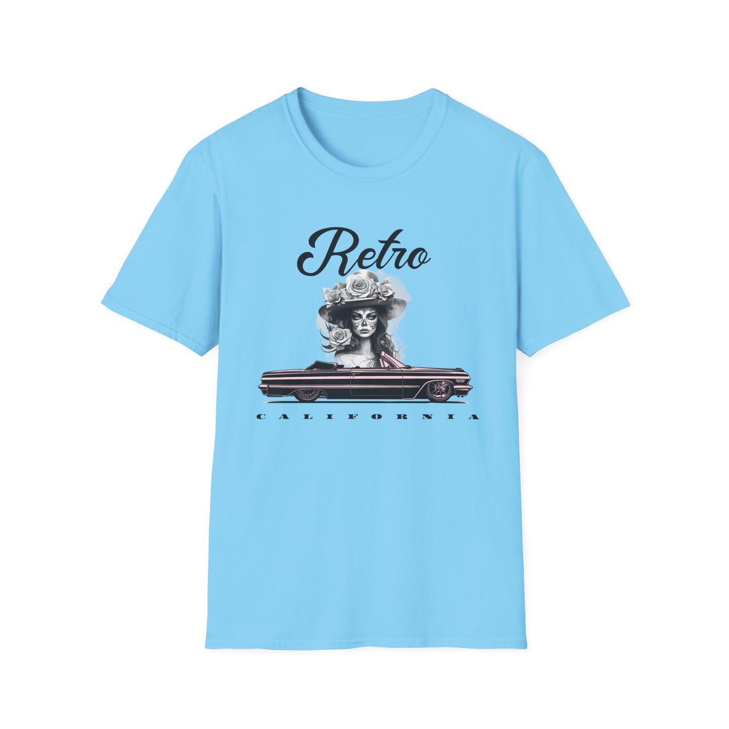 Retro T Shirt, Retro Design Shirt, Retro Art Tee Shirt, T-shirt with Retro Style