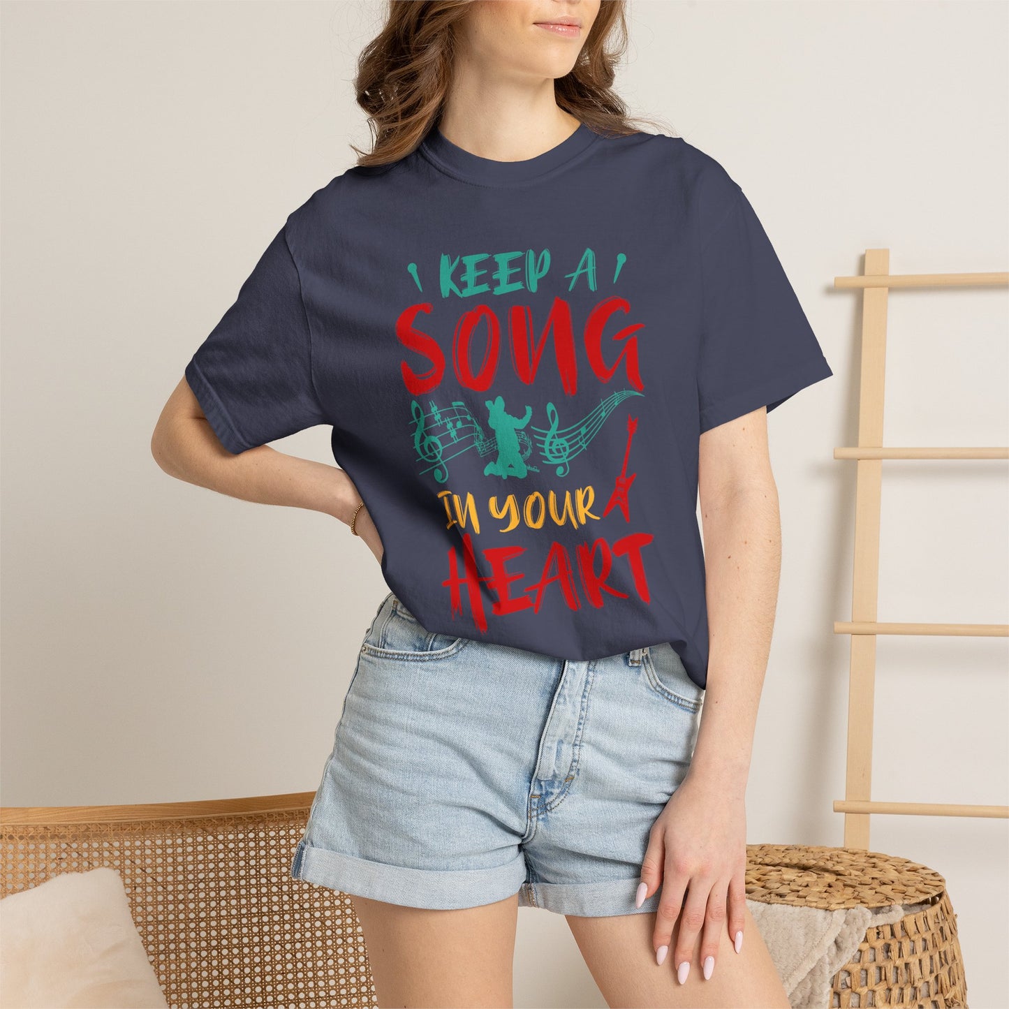 Music Graphic Design Unisex Cotton T-shirt 037