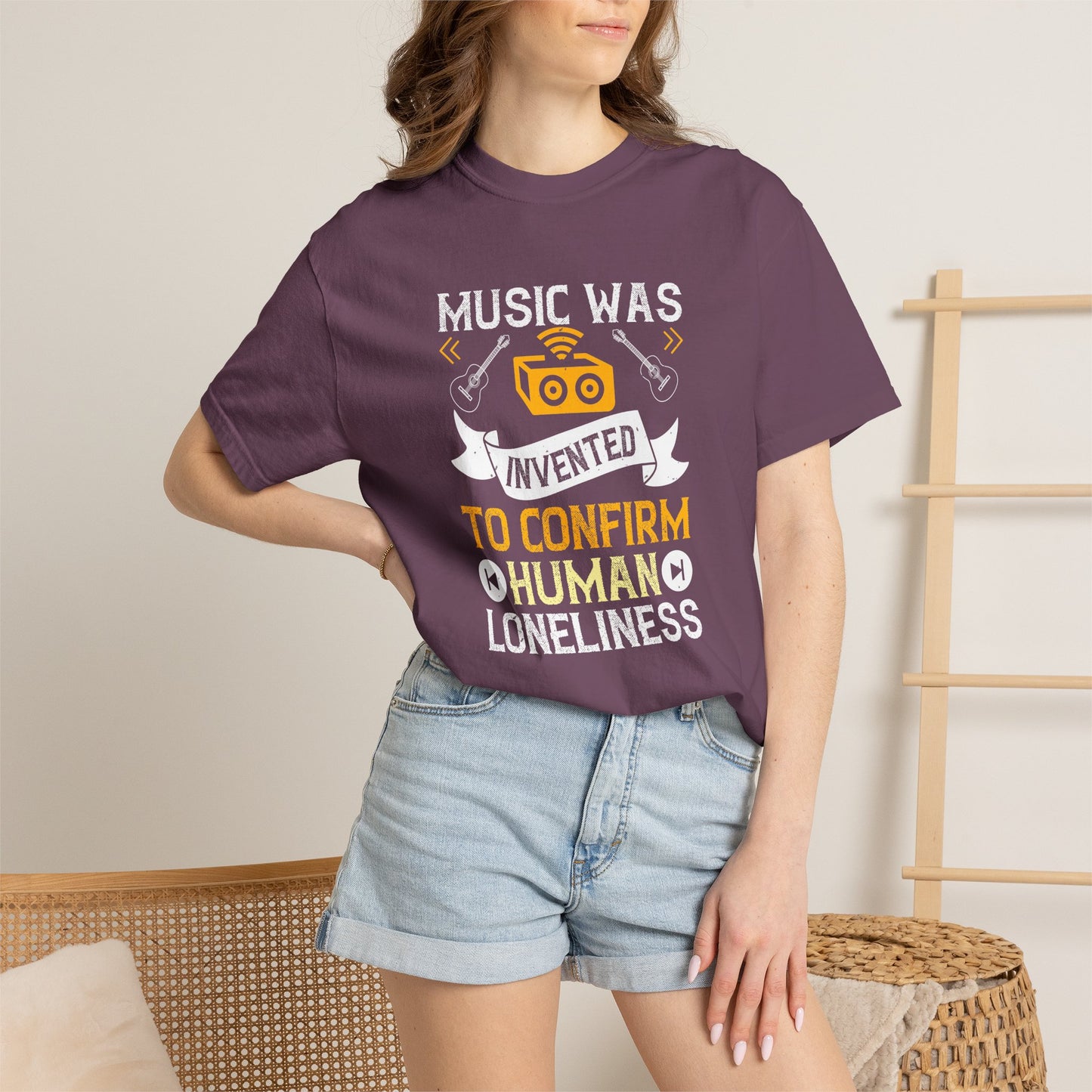 Music Graphic Design Unisex Cotton T-shirt m38