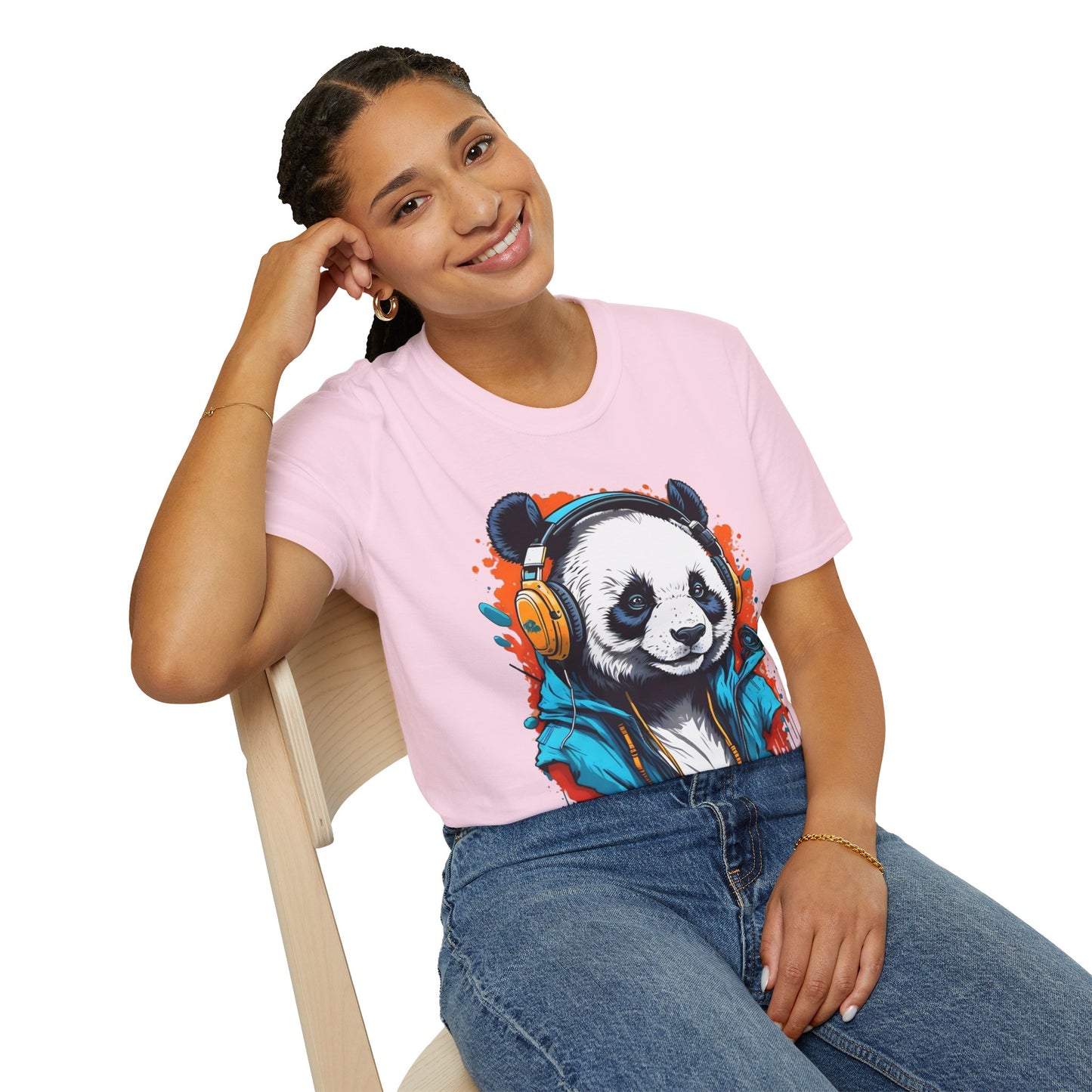 Animals Tees, Funny Animals Shirt, T Shirts with Funny Animals, T-Shirt with Panda, Panda Tees