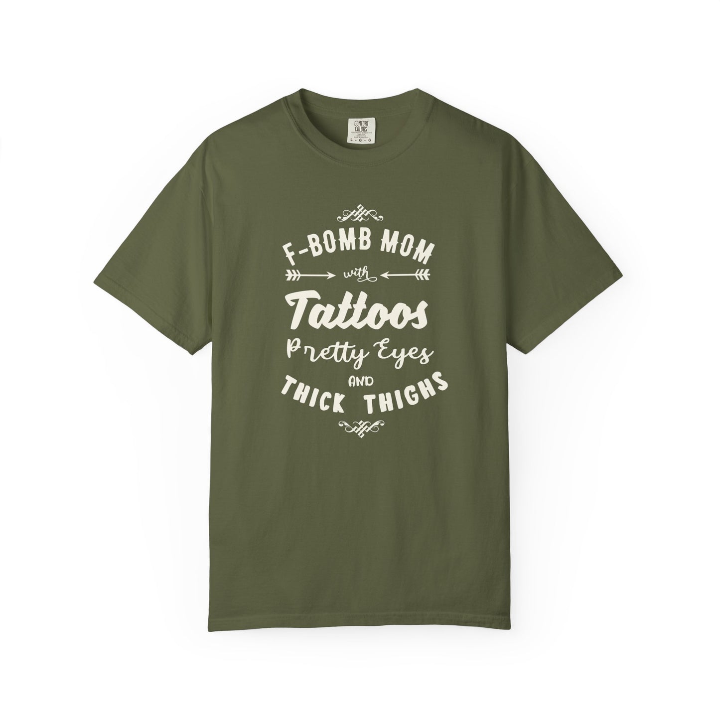 Mom T-shirt Mother's Day Mama Tee Unisex Comfort Colors Garment-Dyed Cotton h37