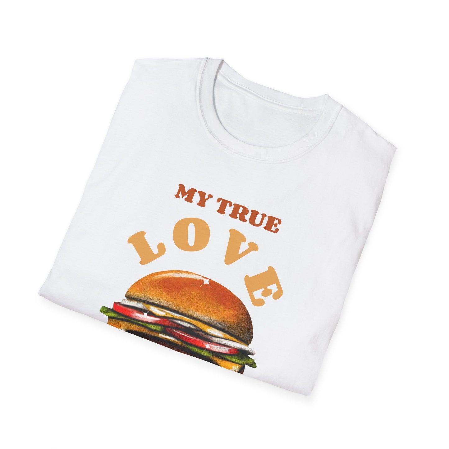 Food Tees, Funny Food T Shirts, Funny T Shirts, Shirt with Food, Junk Food Tees, Shirt with Burger, Burger T-Shirt