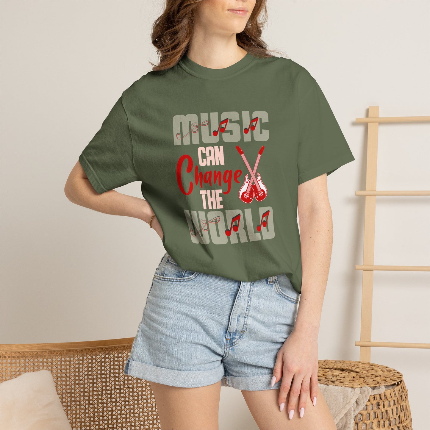 Music Graphic Design Unisex Cotton T-shirt 062