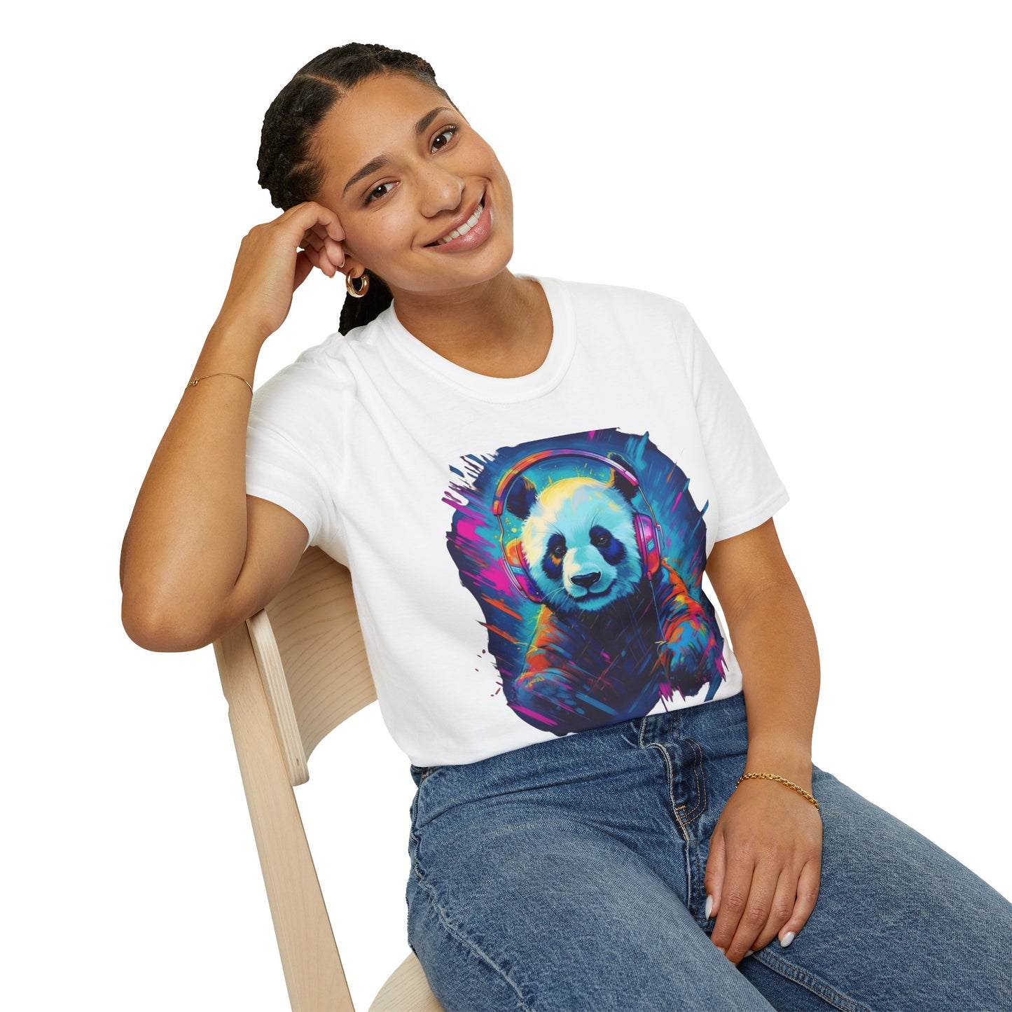 Animals Tees, Funny Animals Shirt, T Shirts with Funny Animals, T-Shirt with Panda, Panda Tees