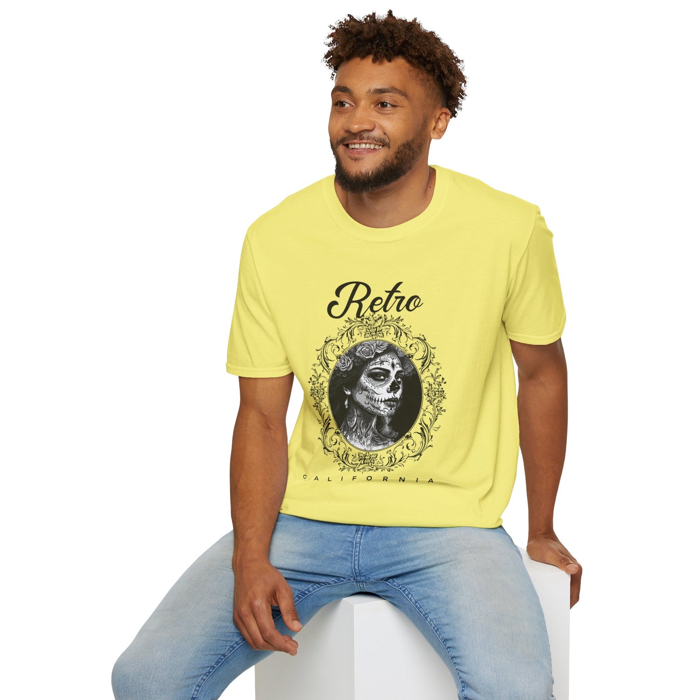 Retro T Shirt, Retro Design Shirt, Retro Art Tee Shirt, T-shirt with Retro Style