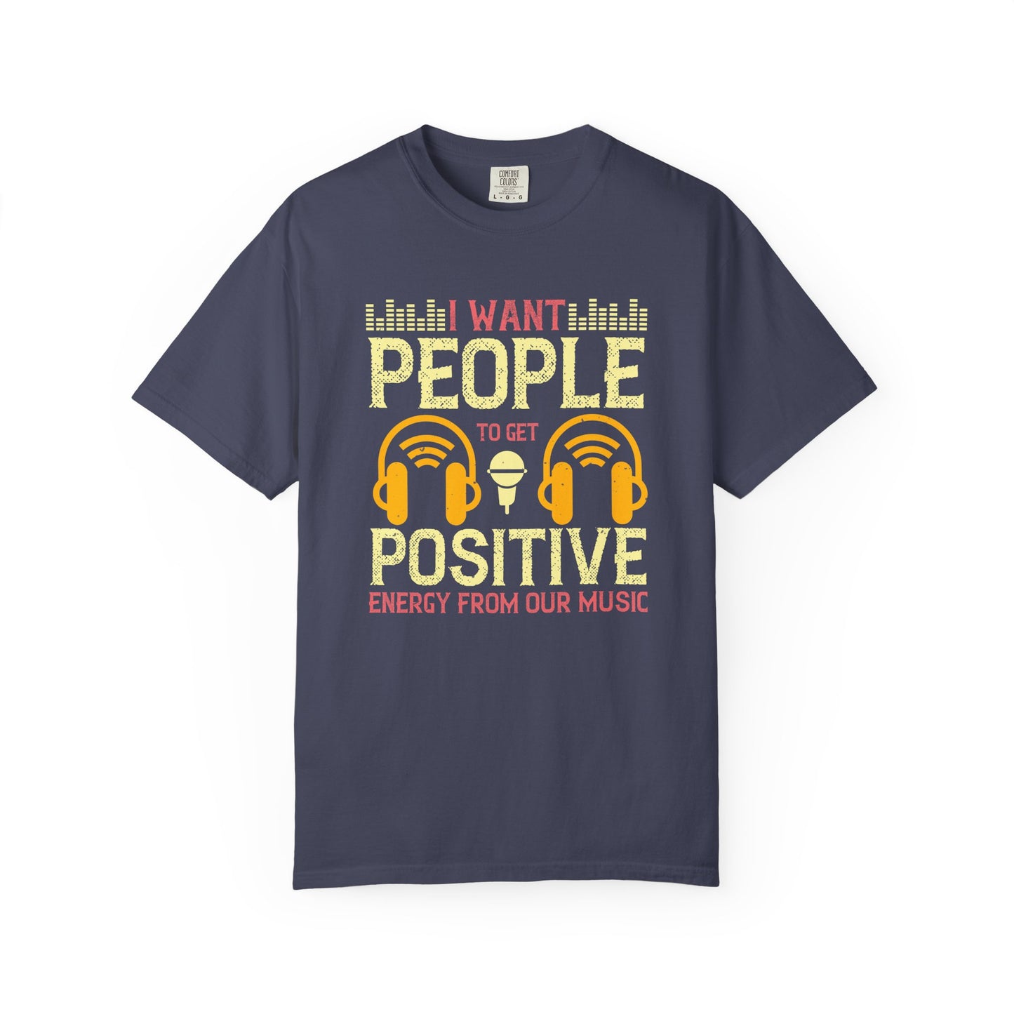 Music Graphic Design Unisex Cotton T-shirt m16