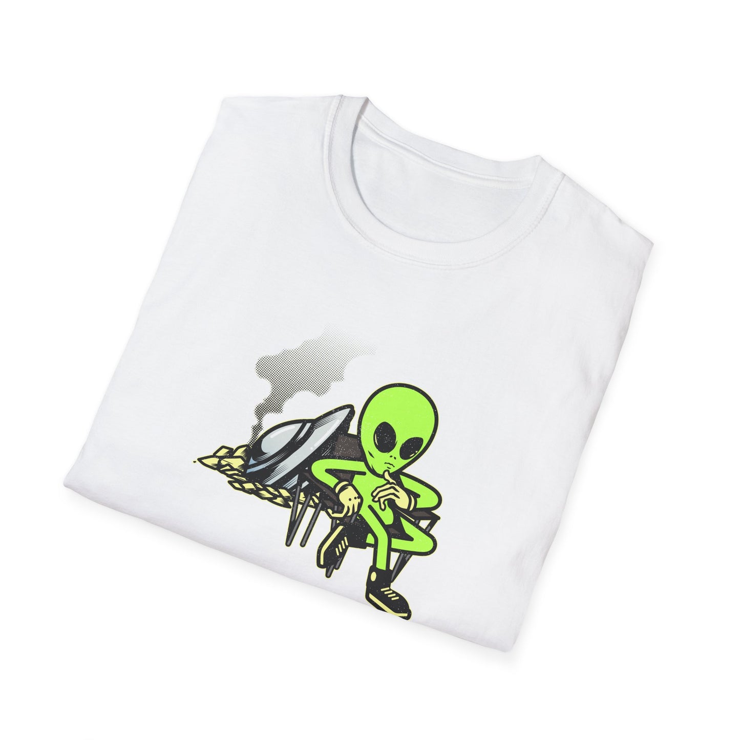 Funny T Shirts, UFO Tees, Funny Aliens Shirt - 14
