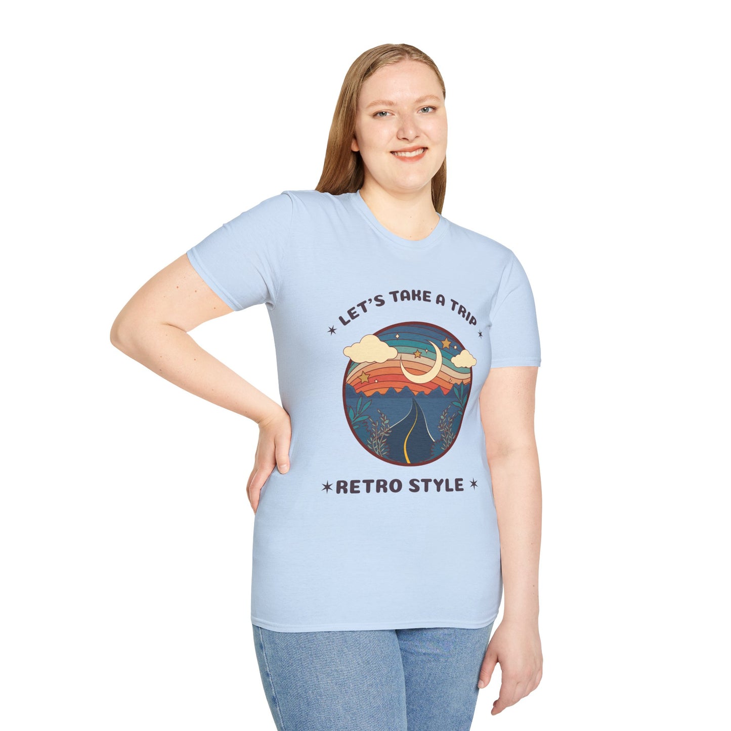 Retro T Shirt, Retro Design Shirt, Retro Art Tee Shirt, T-shirt with Retro Style