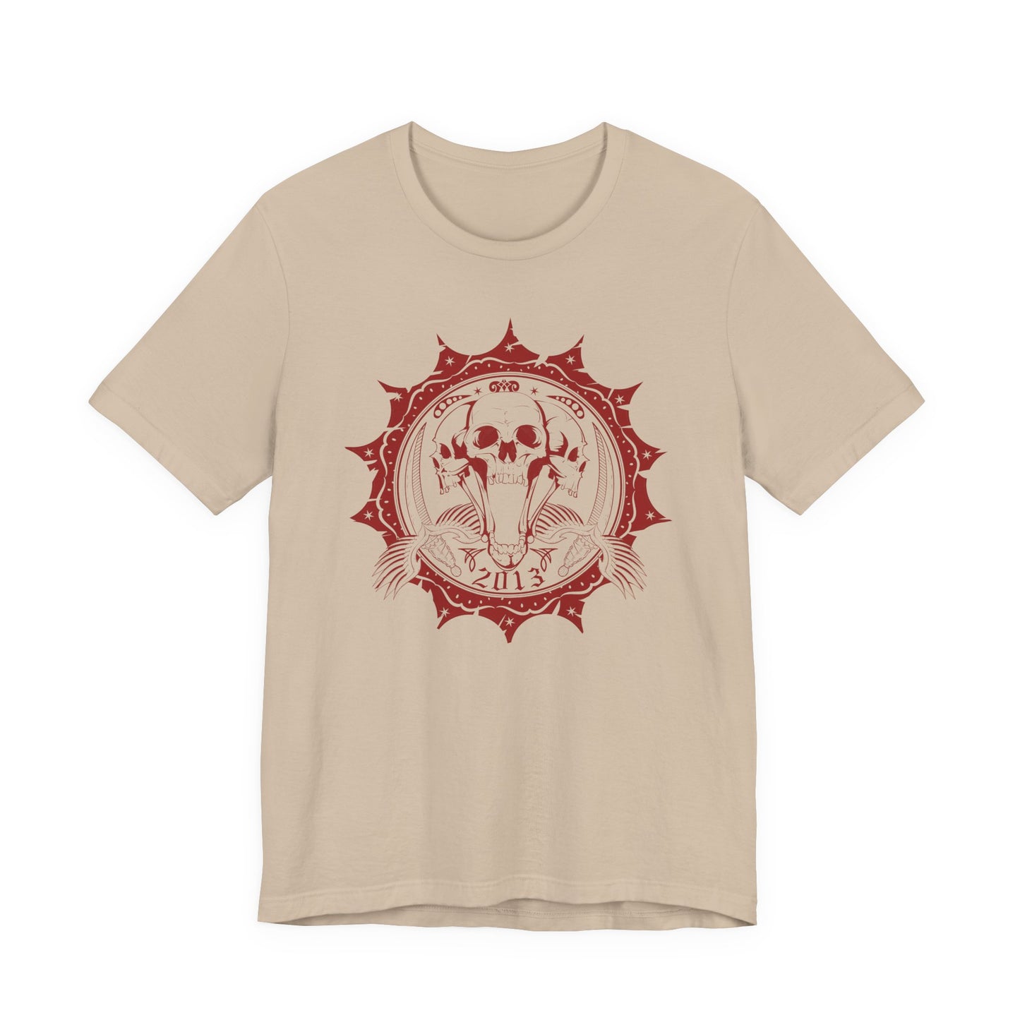Skull Elephant Mandala Tee Boho Skull Graphic Shirt Art-51