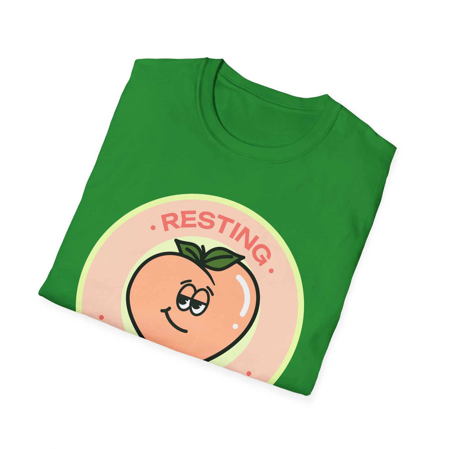 Food Tees, Funny Food T Shirts, Funny T Shirts, Shirt with Fruits, Shirt with Peach