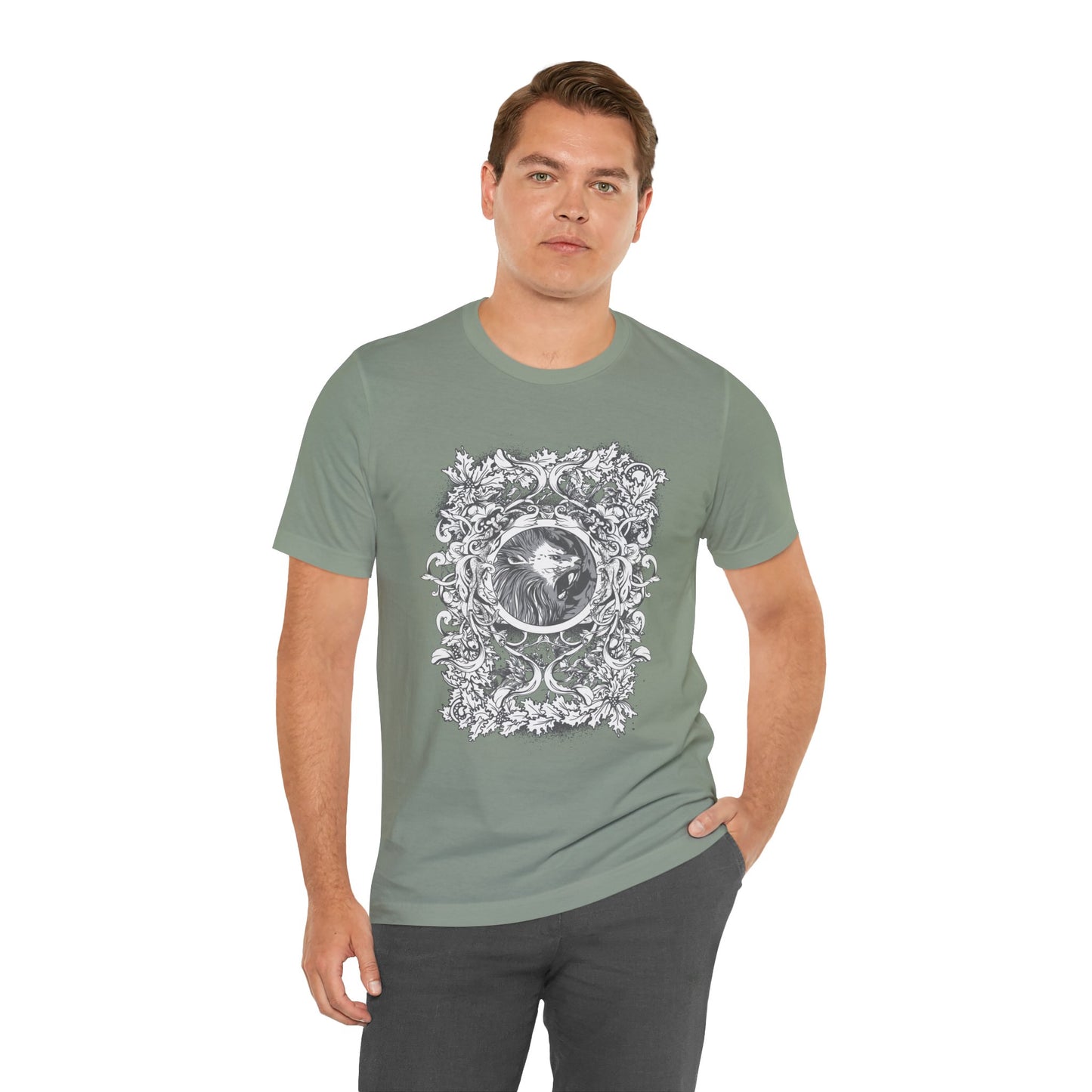 Gothic Illustration Graphic Unisex Cotton T-Shirt r18