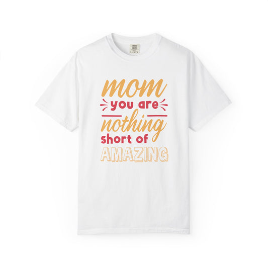 Mom T-shirt Mother's Day Mama Tee Unisex Comfort Colors Garment-Dyed Cotton h21
