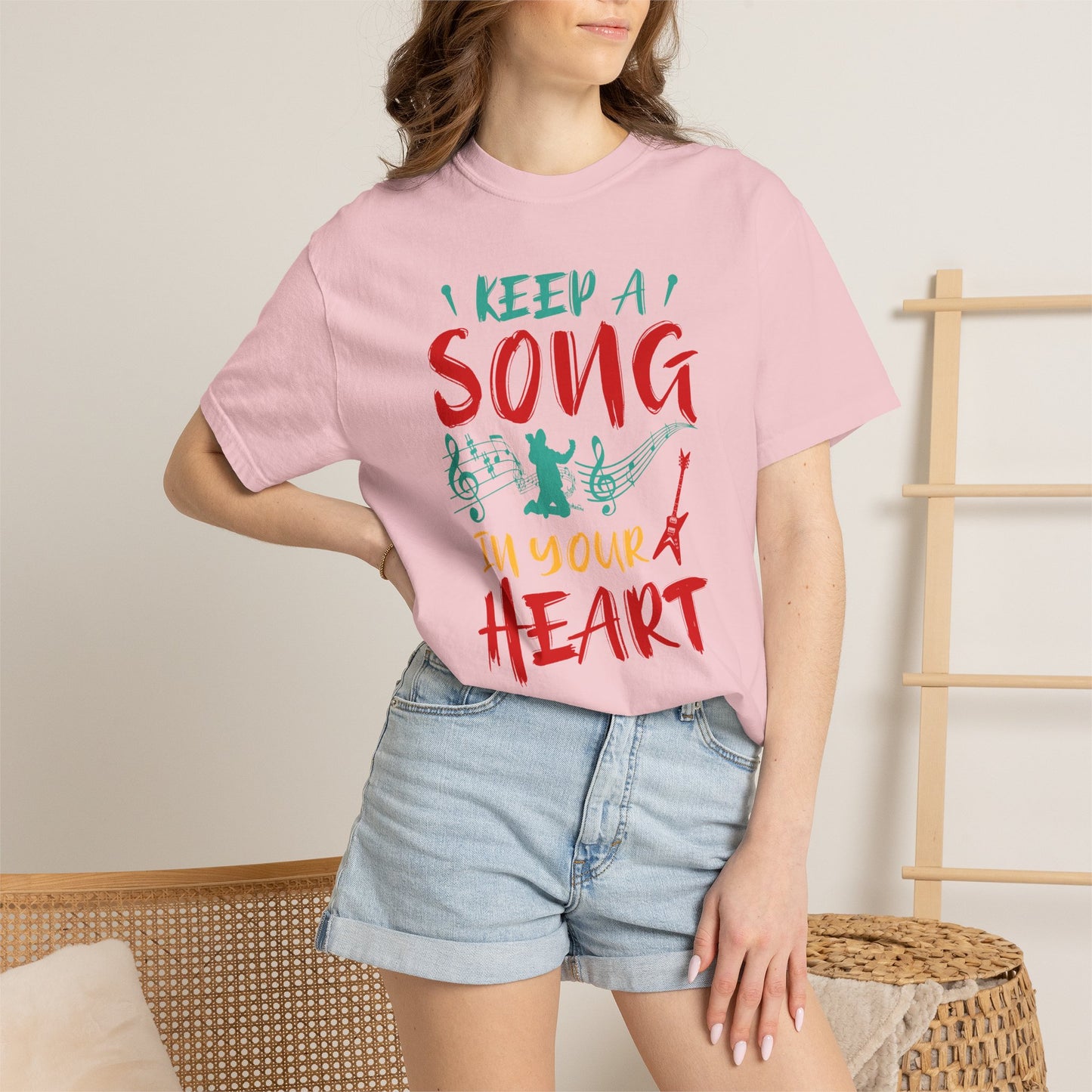 Music Graphic Design Unisex Cotton T-shirt 037