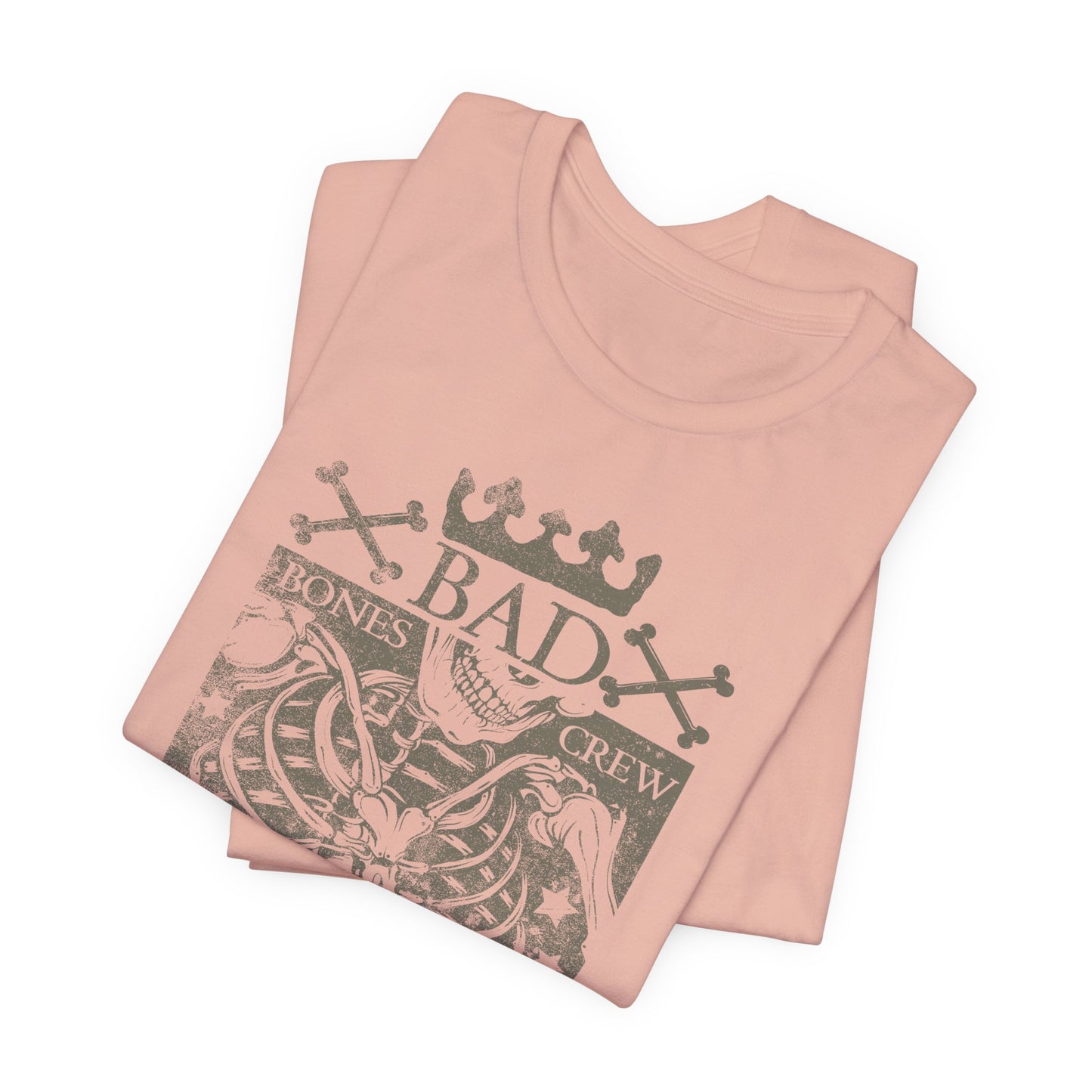 Skeleton Ribcage Tee Bones Crew Graphic Shirt A-10