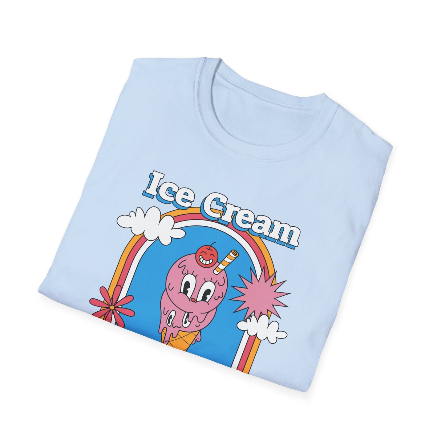 Food Tees, Funny Food T Shirts, Funny T Shirts, Shirt with Food, Junk Food Tees, Shirt with Ice Cream, Ice Cream T-Shirt