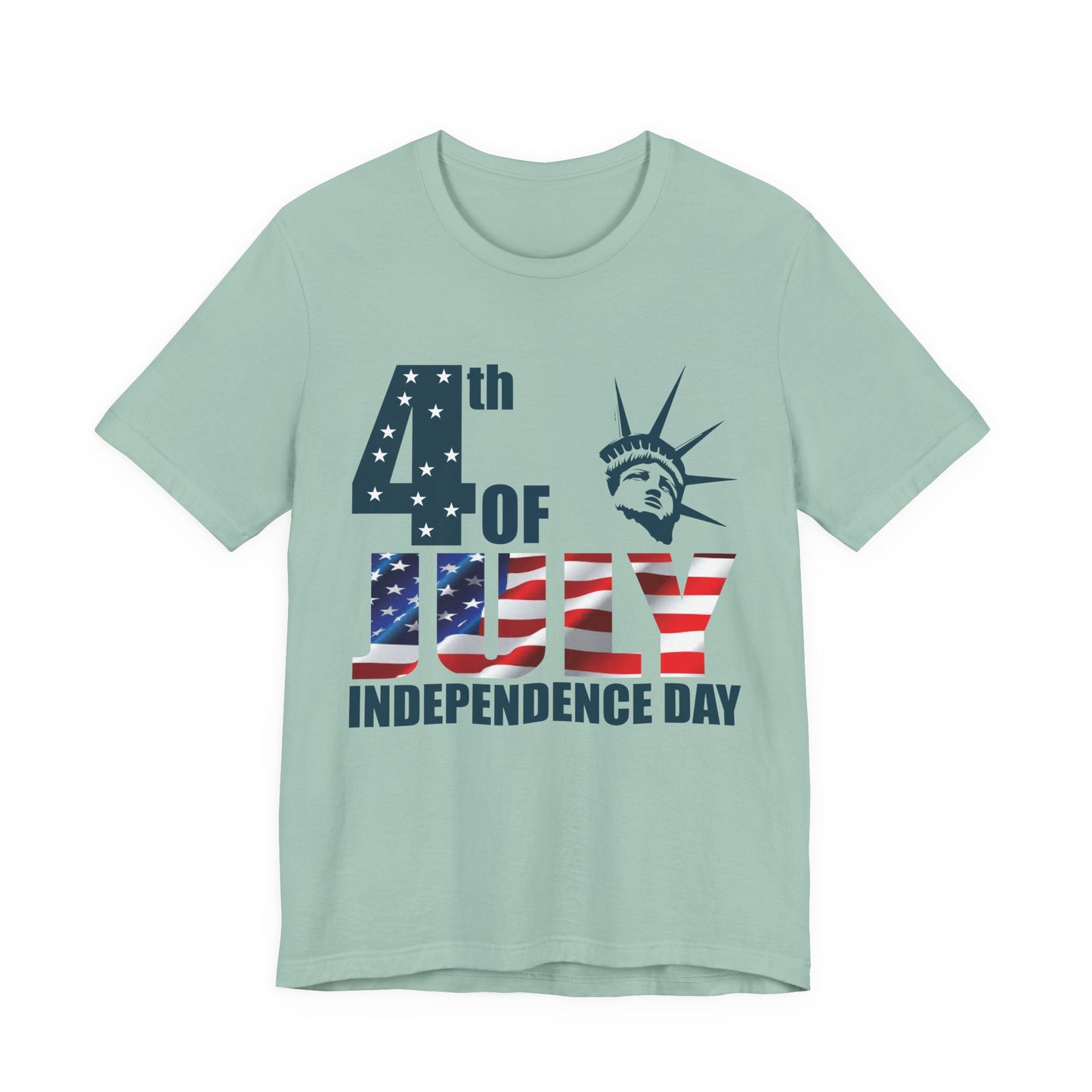 Independence Day Graphic Unisex Cotton T-Shirt 026