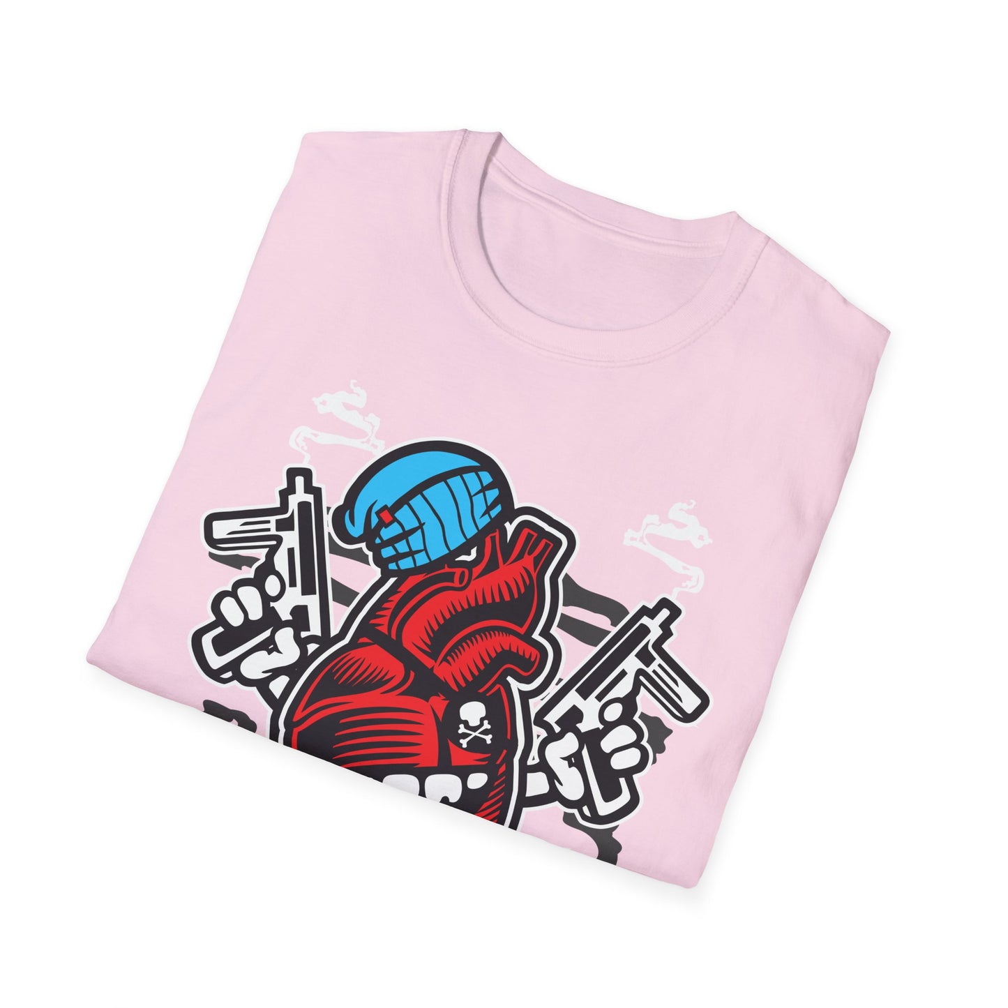 Cartoon T Shirt Animation T Shirt Funny Tee Unisex Gildan Softstyle 64000 100 Percent Cotton