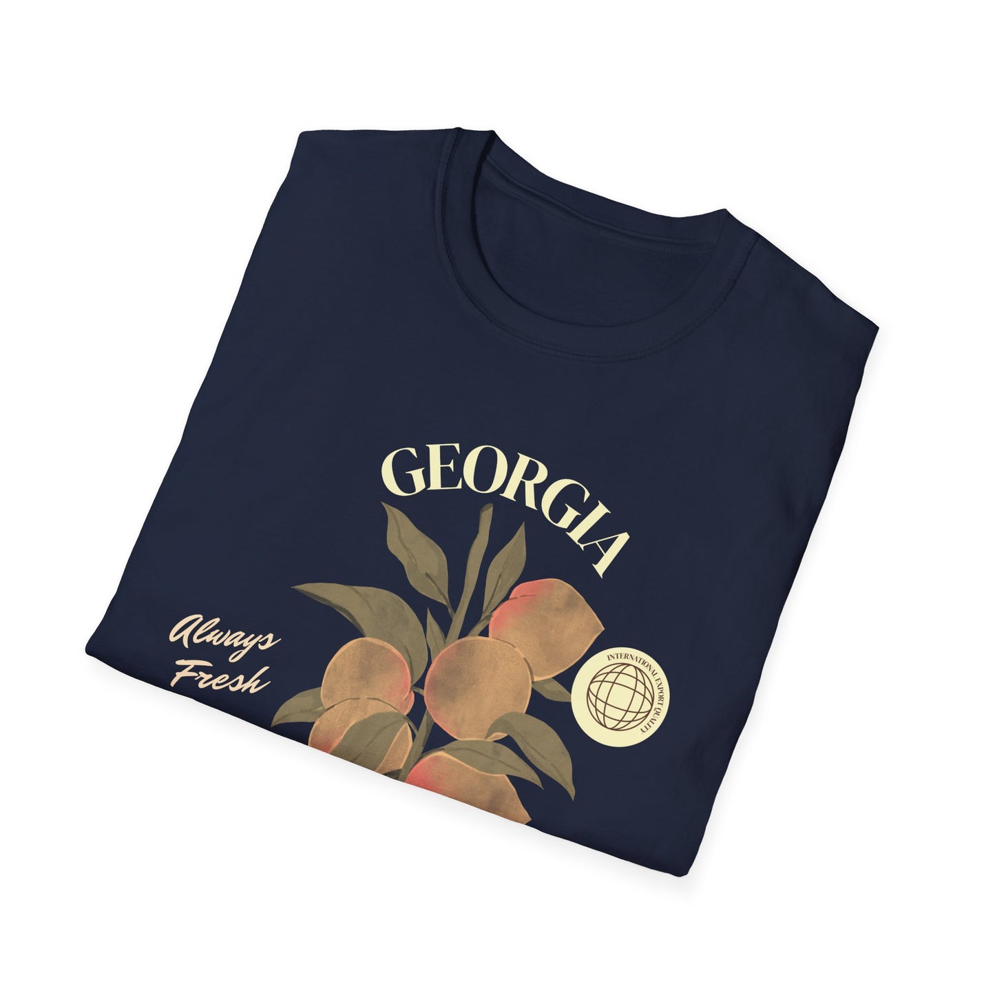 Food Tees, Funny Food T Shirts, Funny T Shirts, Shirt with Fruits, Shirt with Peach