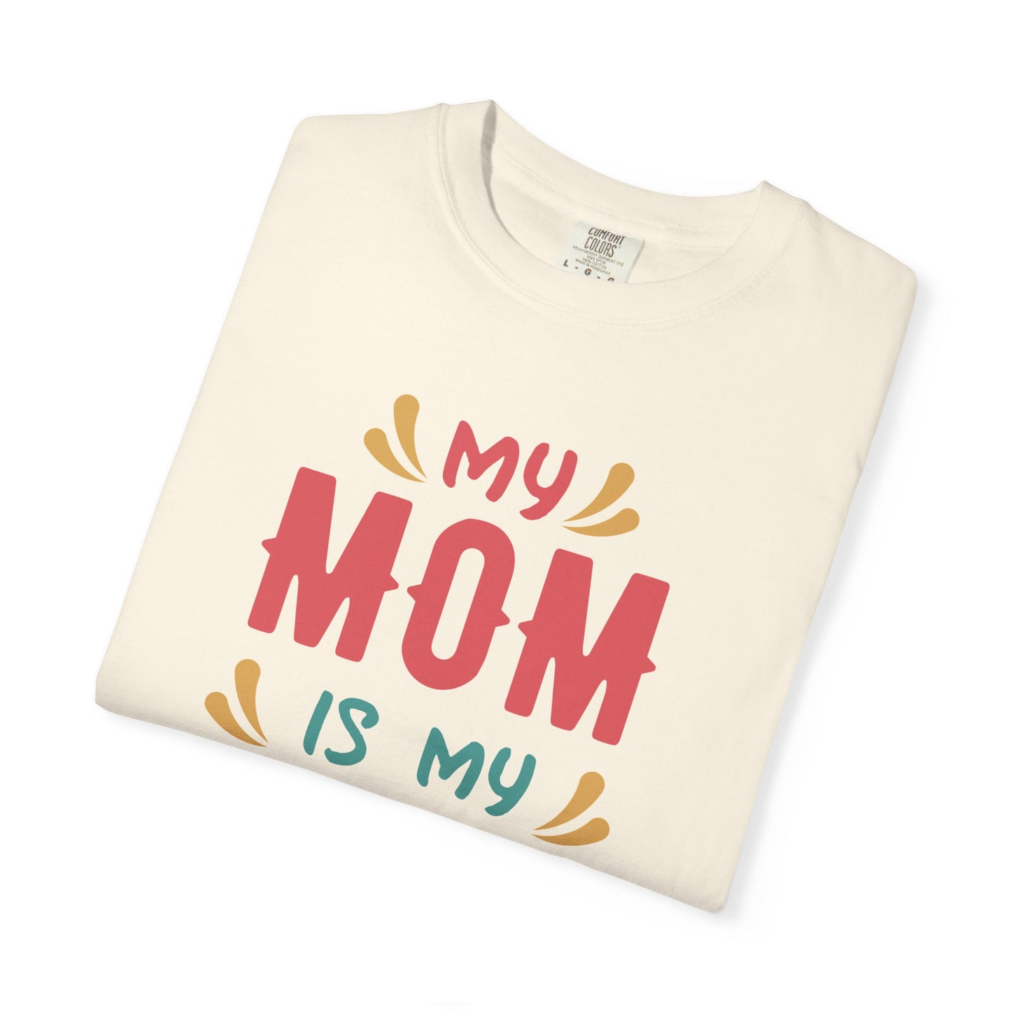 Mom T-shirt Mother's Day Mama Tee Unisex Comfort Colors Garment-Dyed Cotton h11