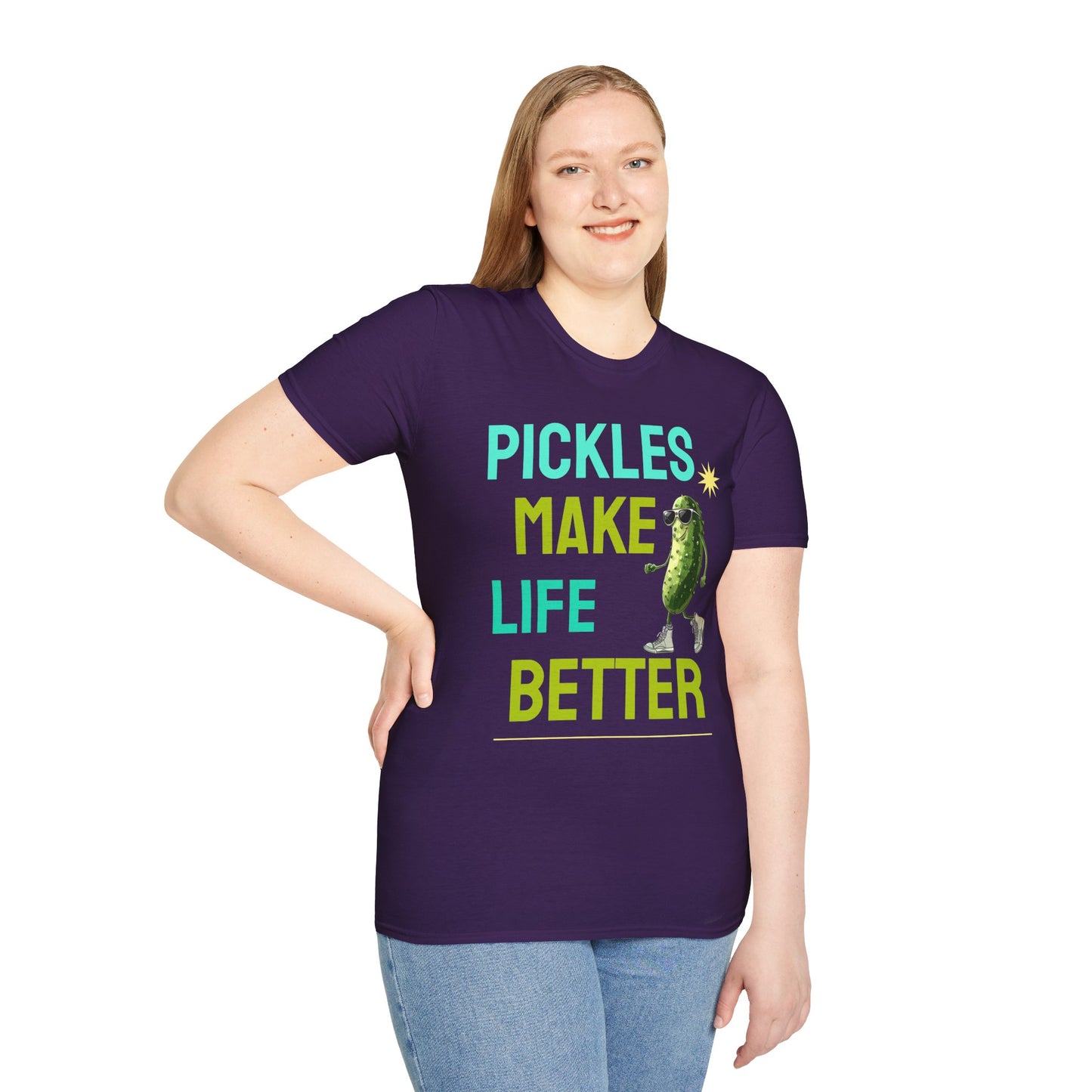 Food Tees, Funny Food T Shirts, Funny T Shirts, Shirt with Vegetables, Shirt with Pickle