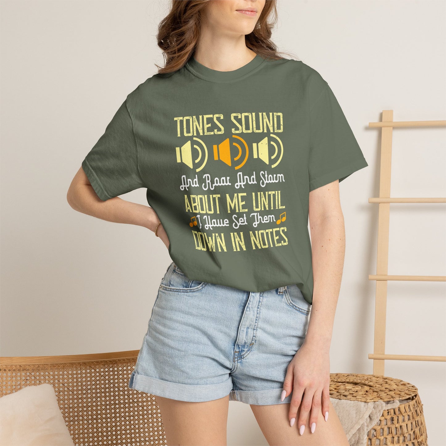 Music Graphic Design Unisex Cotton T-shirt m47