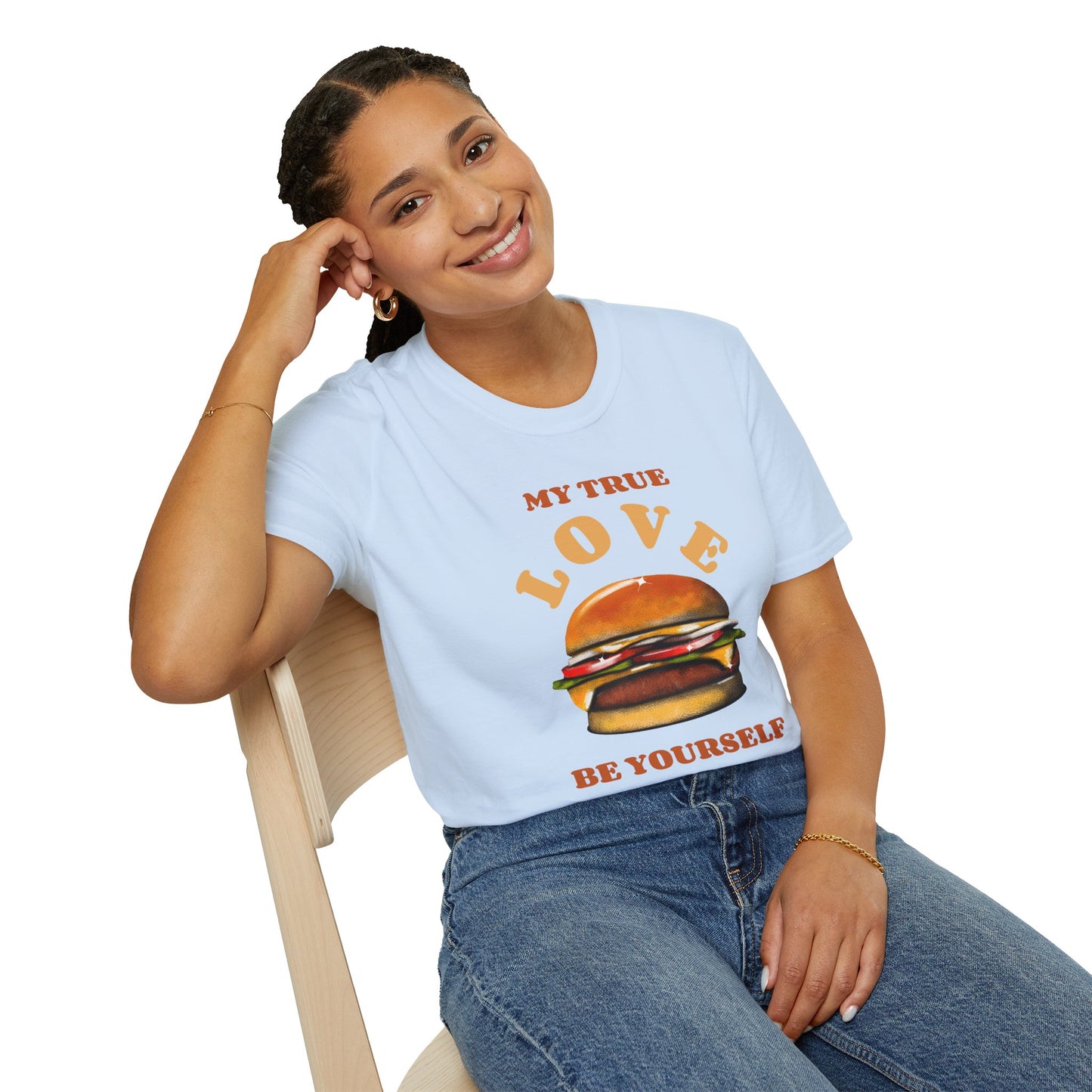 Food Tees, Funny Food T Shirts, Funny T Shirts, Shirt with Food, Junk Food Tees, Shirt with Burger, Burger T-Shirt