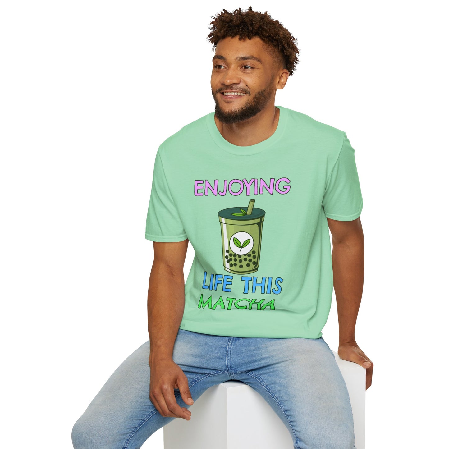 Food Tees, Funny Food T Shirts, Funny T Shirts, Shirt with Drinks, Shirt with Matcha
