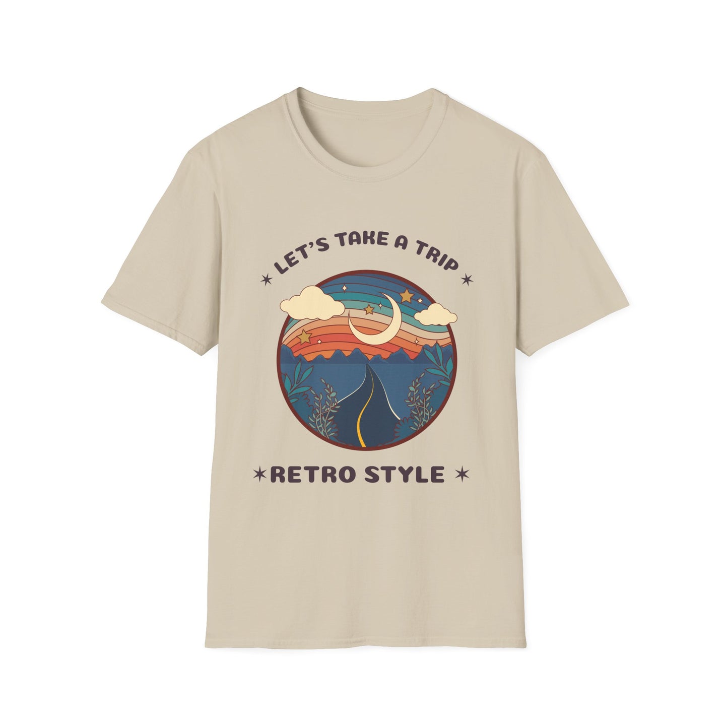 Retro T Shirt, Retro Design Shirt, Retro Art Tee Shirt, T-shirt with Retro Style