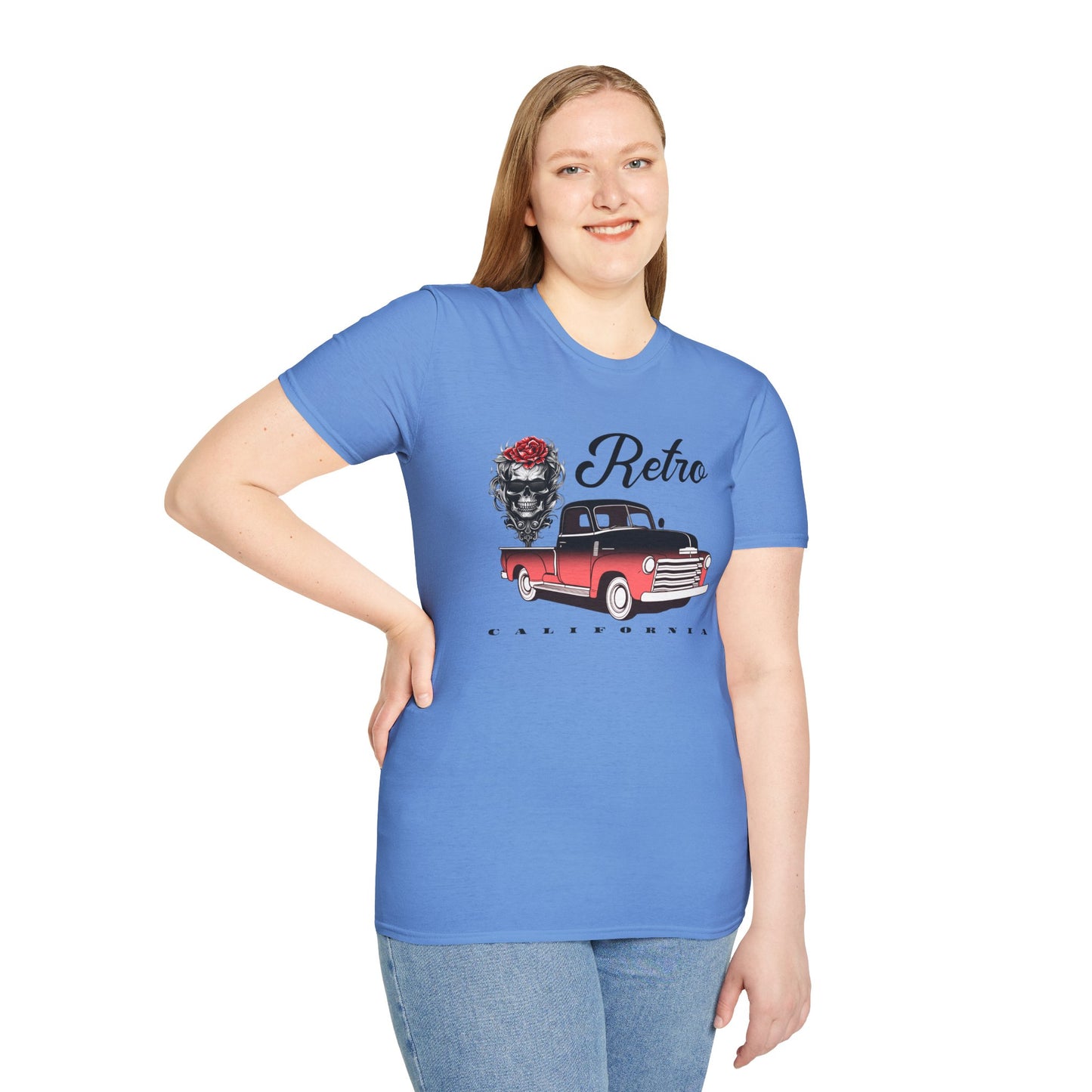 Retro T Shirt, Retro Design Shirt, Retro Art Tee Shirt, T-shirt with Retro Style