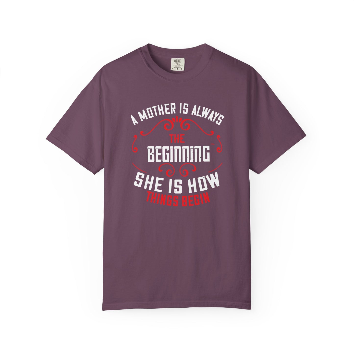 Mom T-shirt Mother Day Mama Tee Unisex Comfort Colors Garment-Dyed Cotton h53