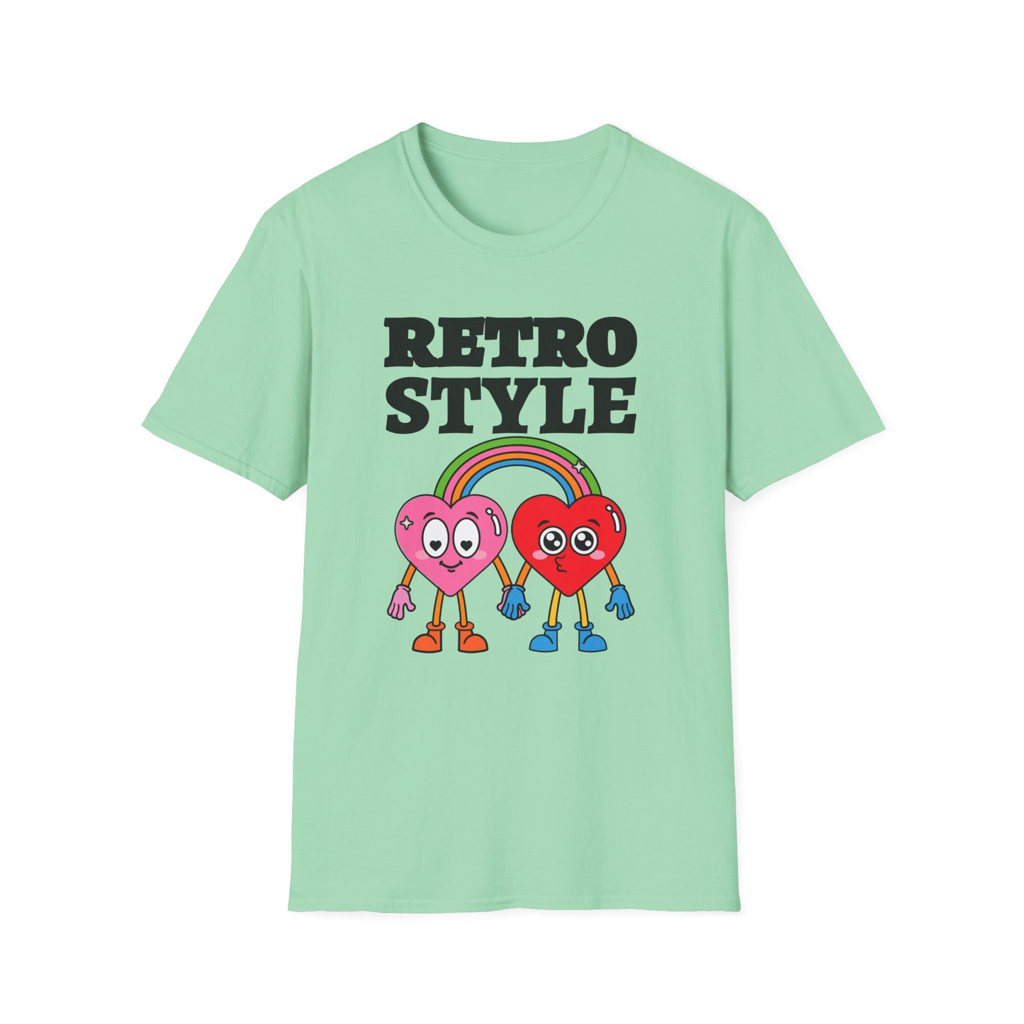 Retro T Shirt, Retro Design Shirt, Retro Art Tee Shirt, T-shirt with Retro Style