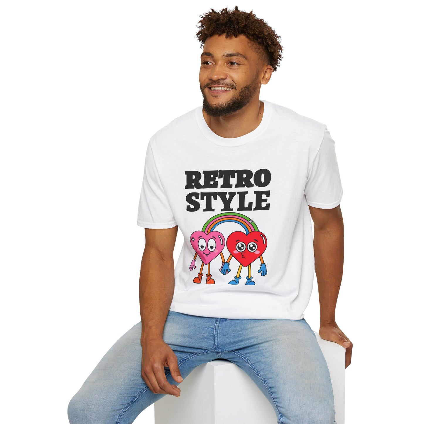 Retro T Shirt, Retro Design Shirt, Retro Art Tee Shirt, T-shirt with Retro Style