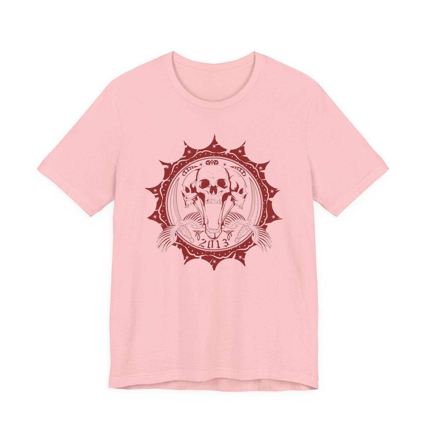 Skull Elephant Mandala Tee Boho Skull Graphic Shirt Art-51