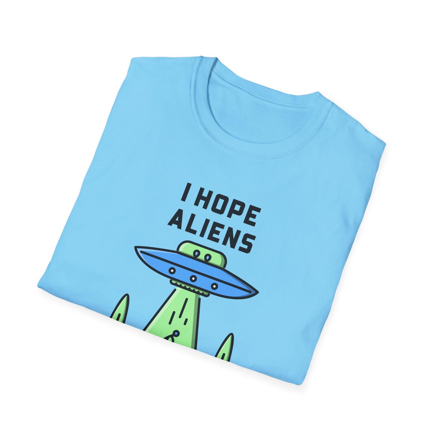 Funny T Shirts, UFO Tees, Funny Aliens Shirt - 2