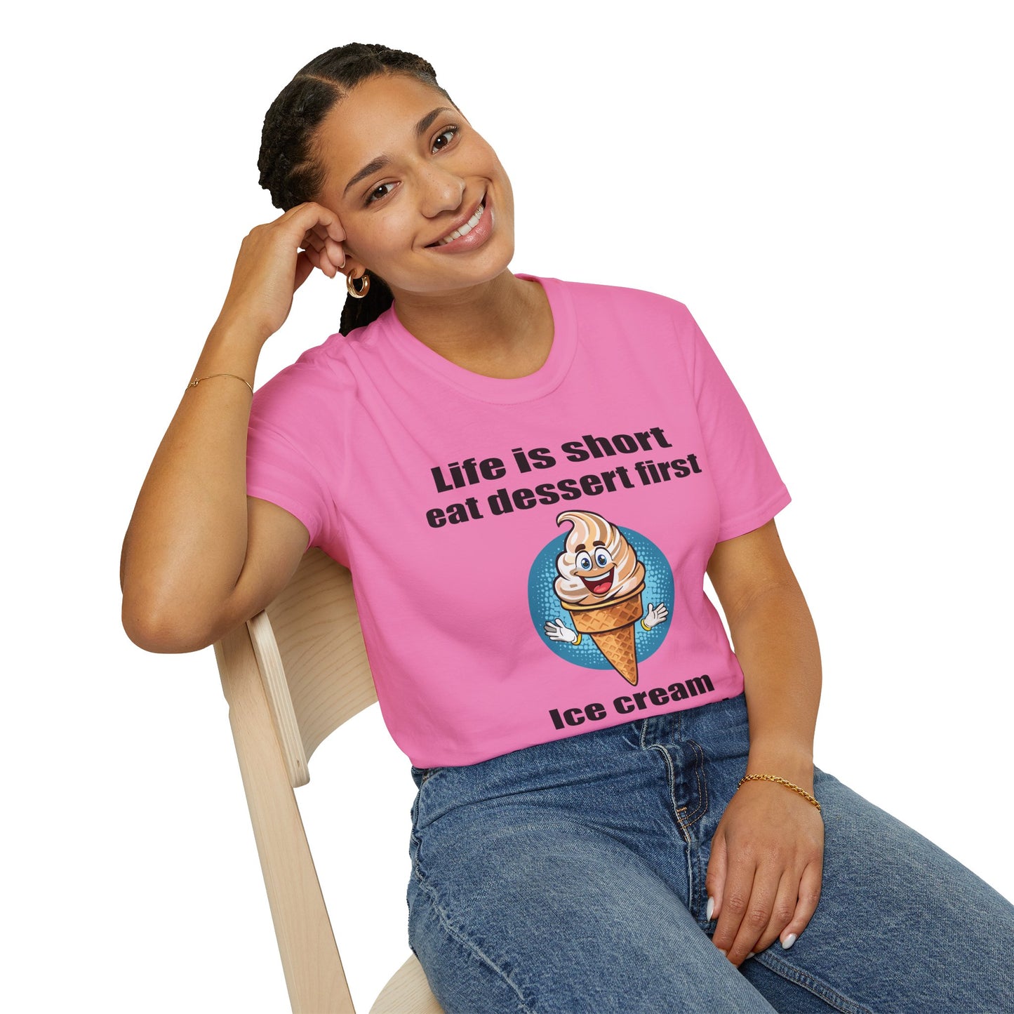 Food Tees, Funny Food T Shirts, Funny T Shirts, Shirt with Food, Junk Food Tees, Shirt with Ice Cream, Ice Cream T-Shirt