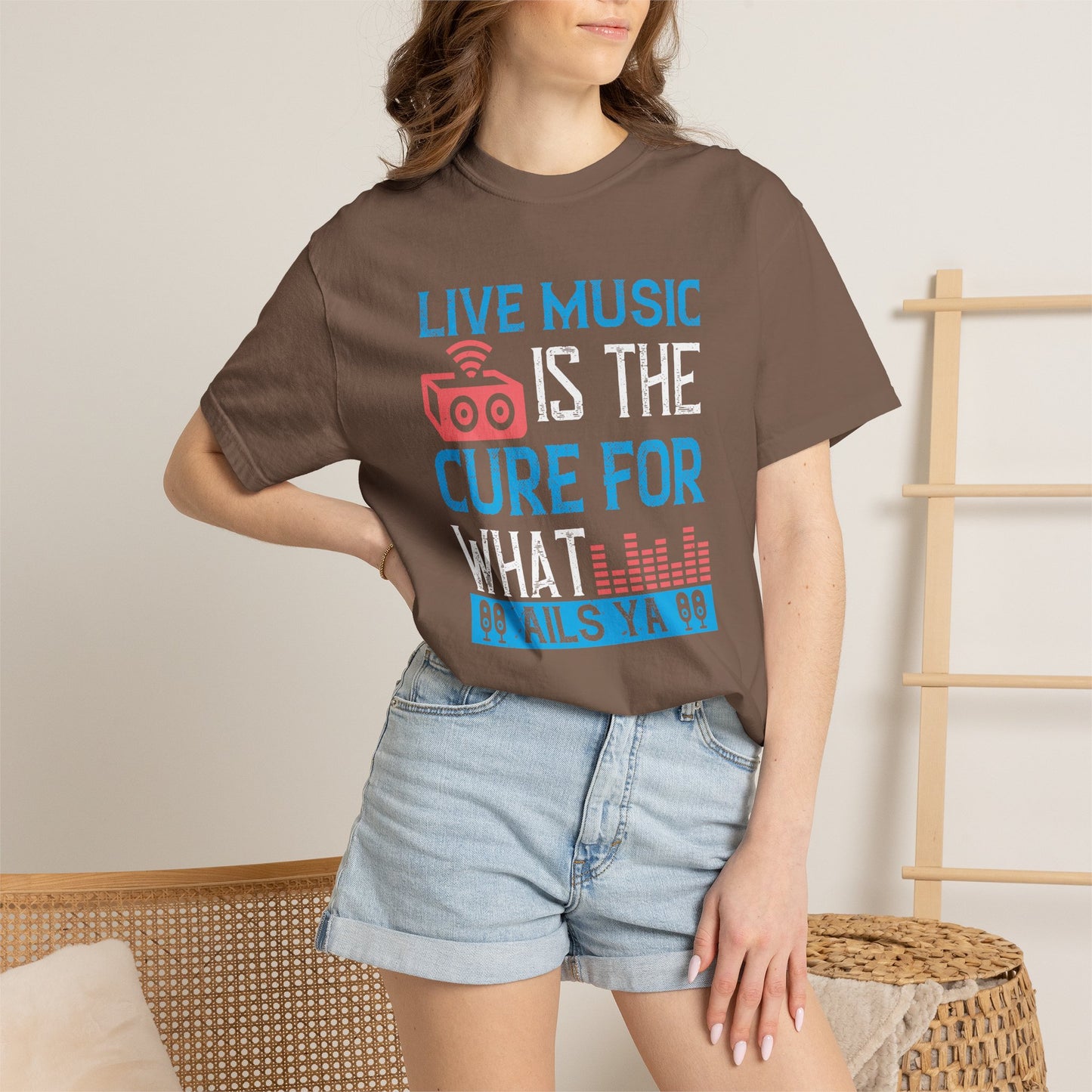 Music Graphic Design Unisex Cotton T-shirt m20