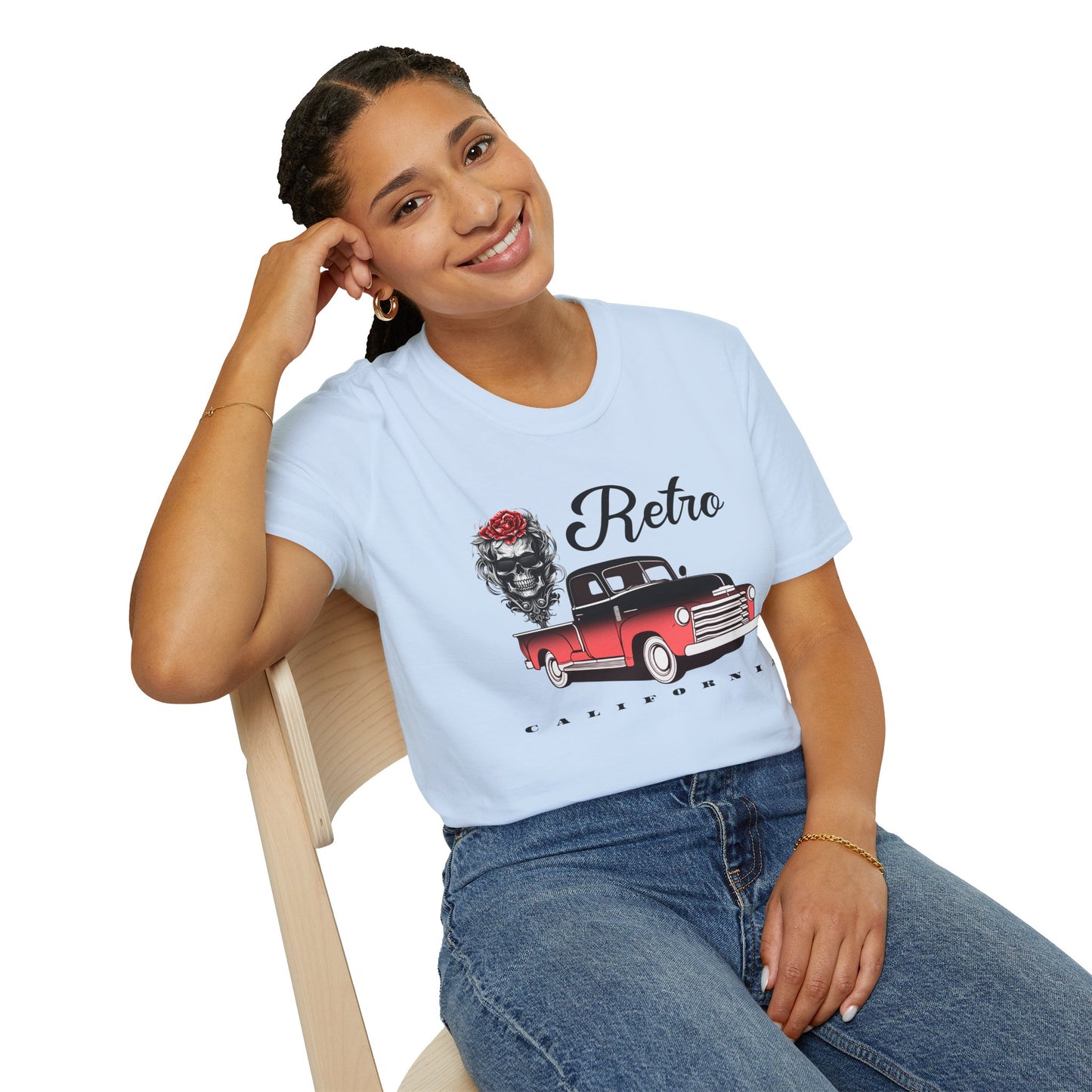 Retro T Shirt, Retro Design Shirt, Retro Art Tee Shirt, T-shirt with Retro Style