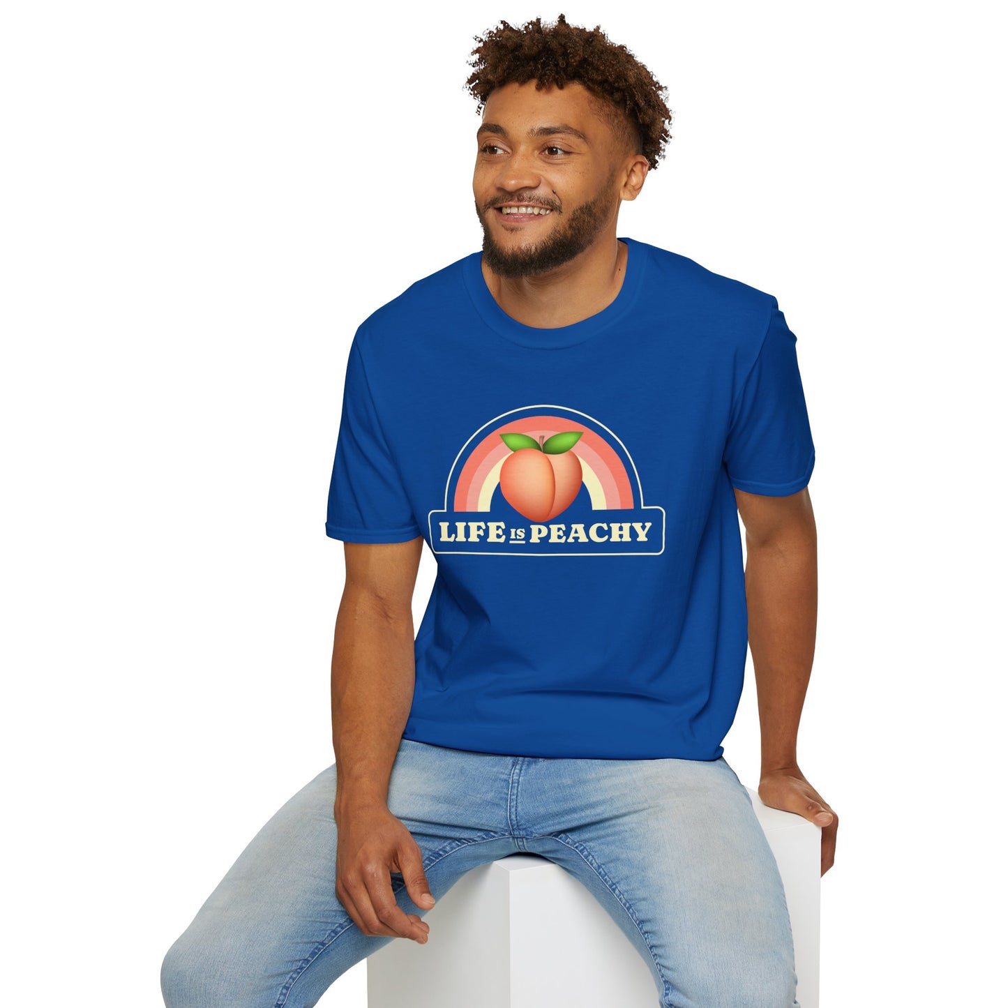 Food Tees, Funny Food T Shirts, Funny T Shirts, Shirt with Fruits, Shirt with Peach