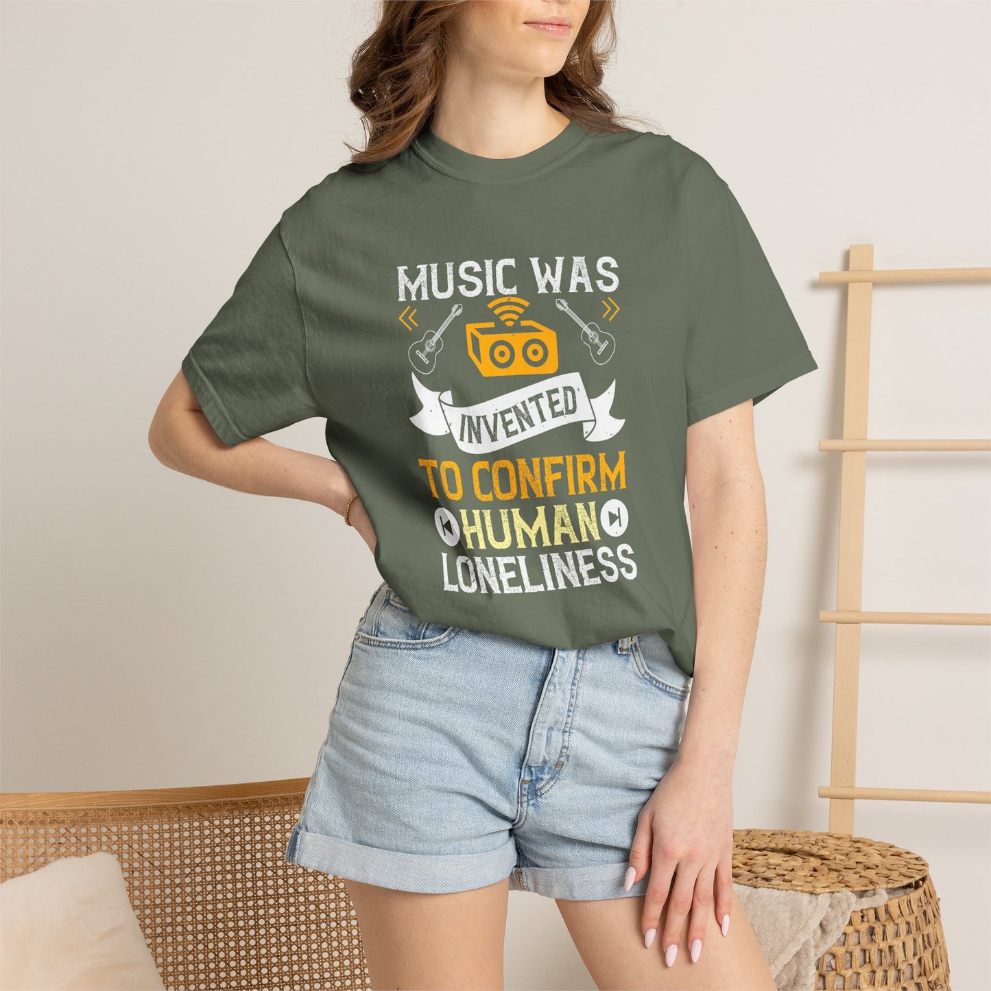 Music Graphic Design Unisex Cotton T-shirt m38