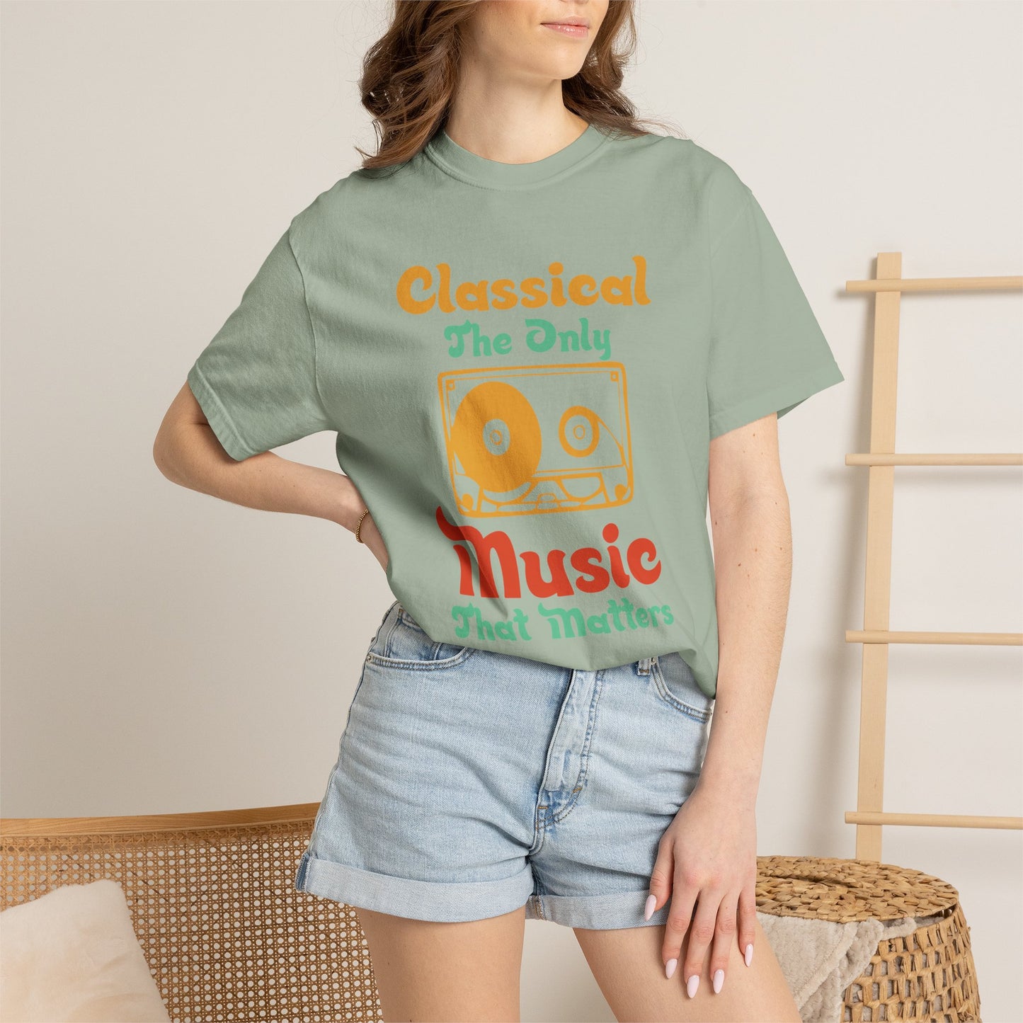 Music Graphic Design Unisex Cotton T-shirt 011