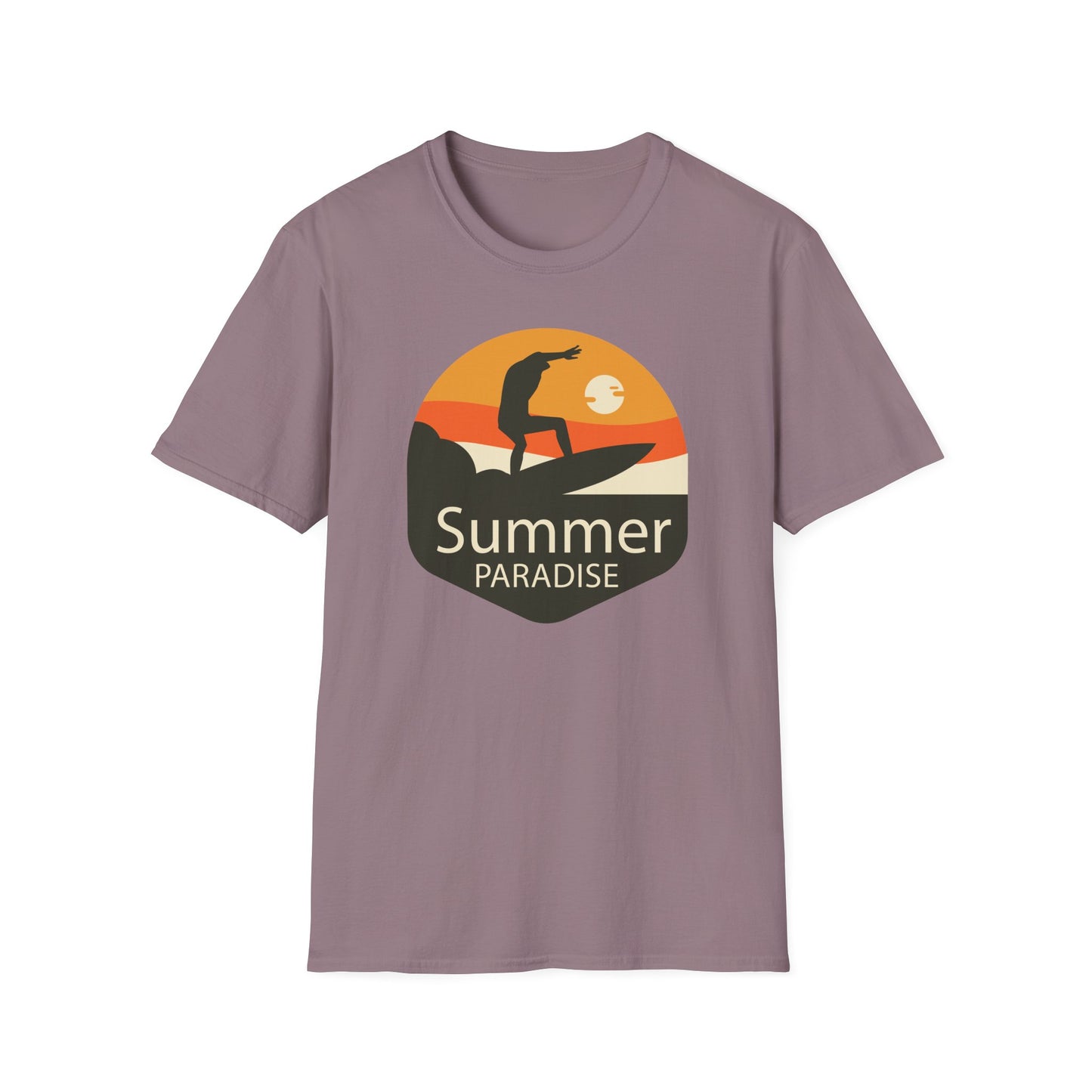 Summer T-Shirt, Summer Design Shirts, Art Tee Shirt with Summer Design - 4