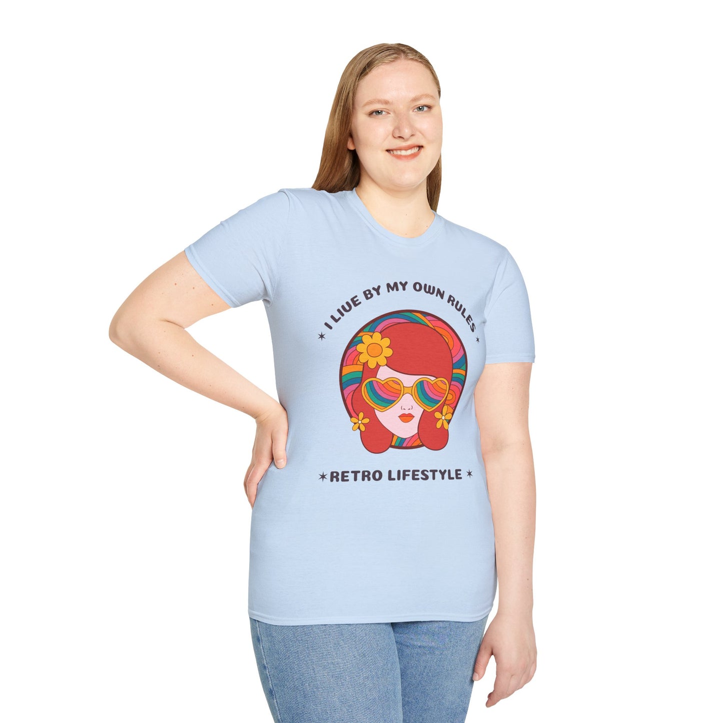 Retro T Shirt, Retro Design Shirt, Retro Art Tee Shirt, T-shirt with Retro Style