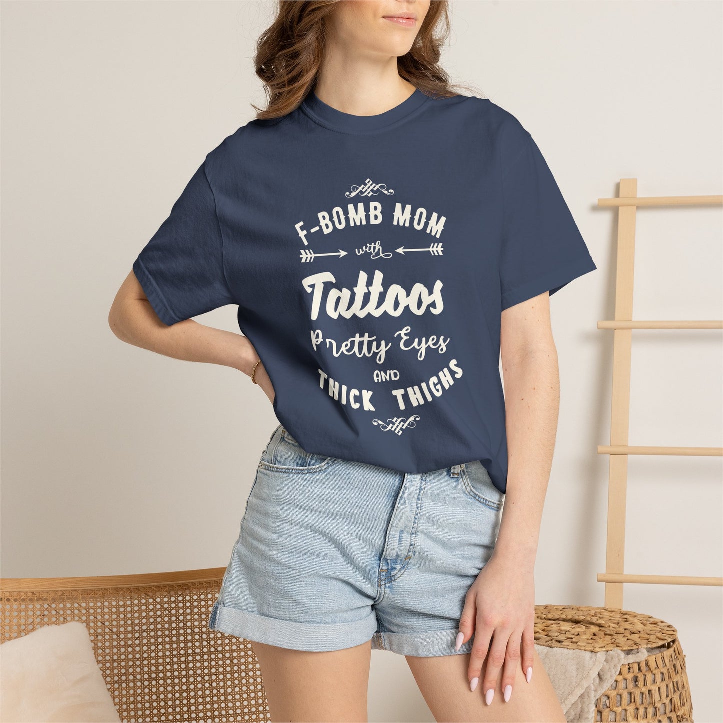 Mom T-shirt Mother's Day Mama Tee Unisex Comfort Colors Garment-Dyed Cotton h37