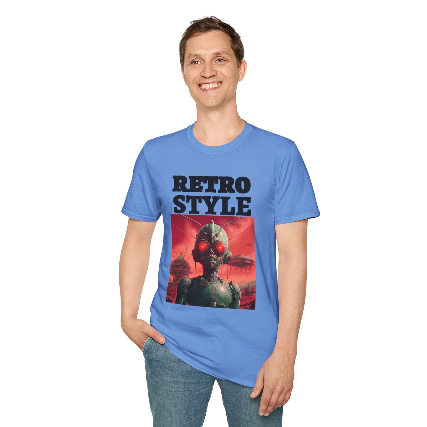 Retro T Shirt, Retro Design Shirt, Retro Art Tee Shirt, T-shirt with Retro Style
