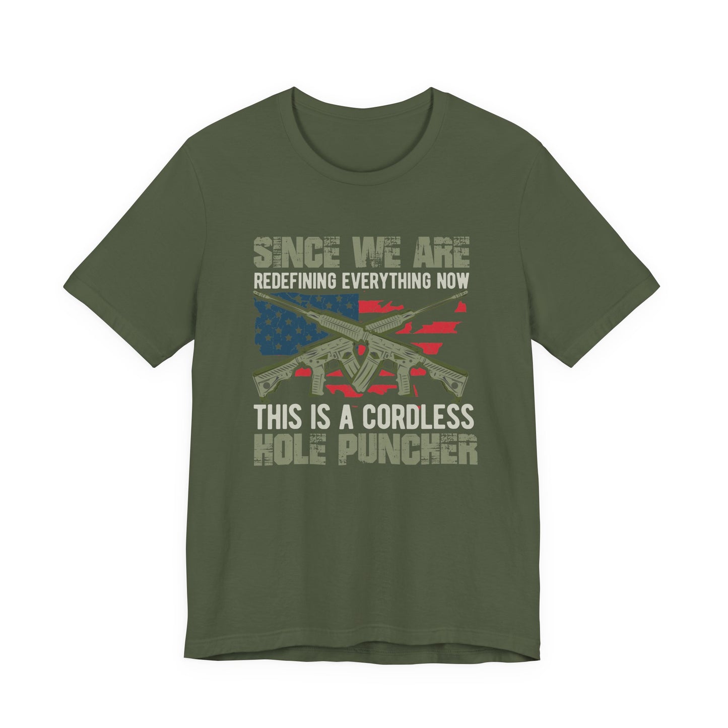 Army Veteran Patriotic Graphic Design Unisex Cotton T-Shirt v14