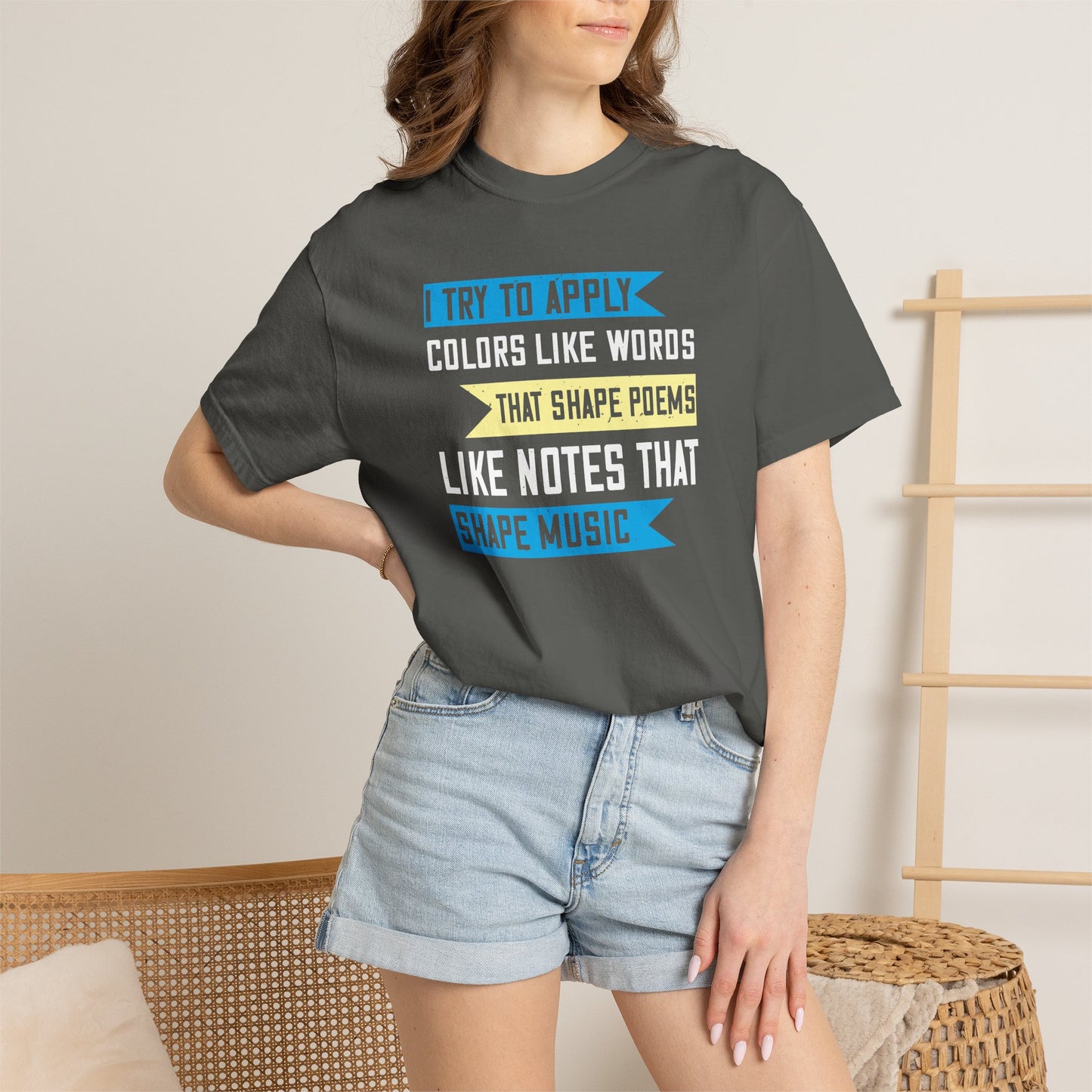 Music Graphic Design Unisex Cotton T-shirt m